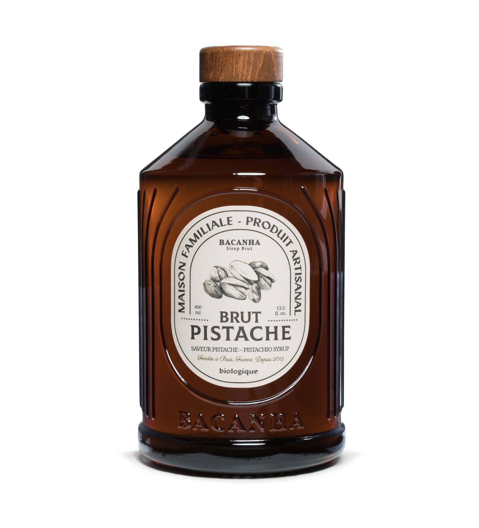 Bacanha - Raw Pistachio Syrup - Organic - 400ml