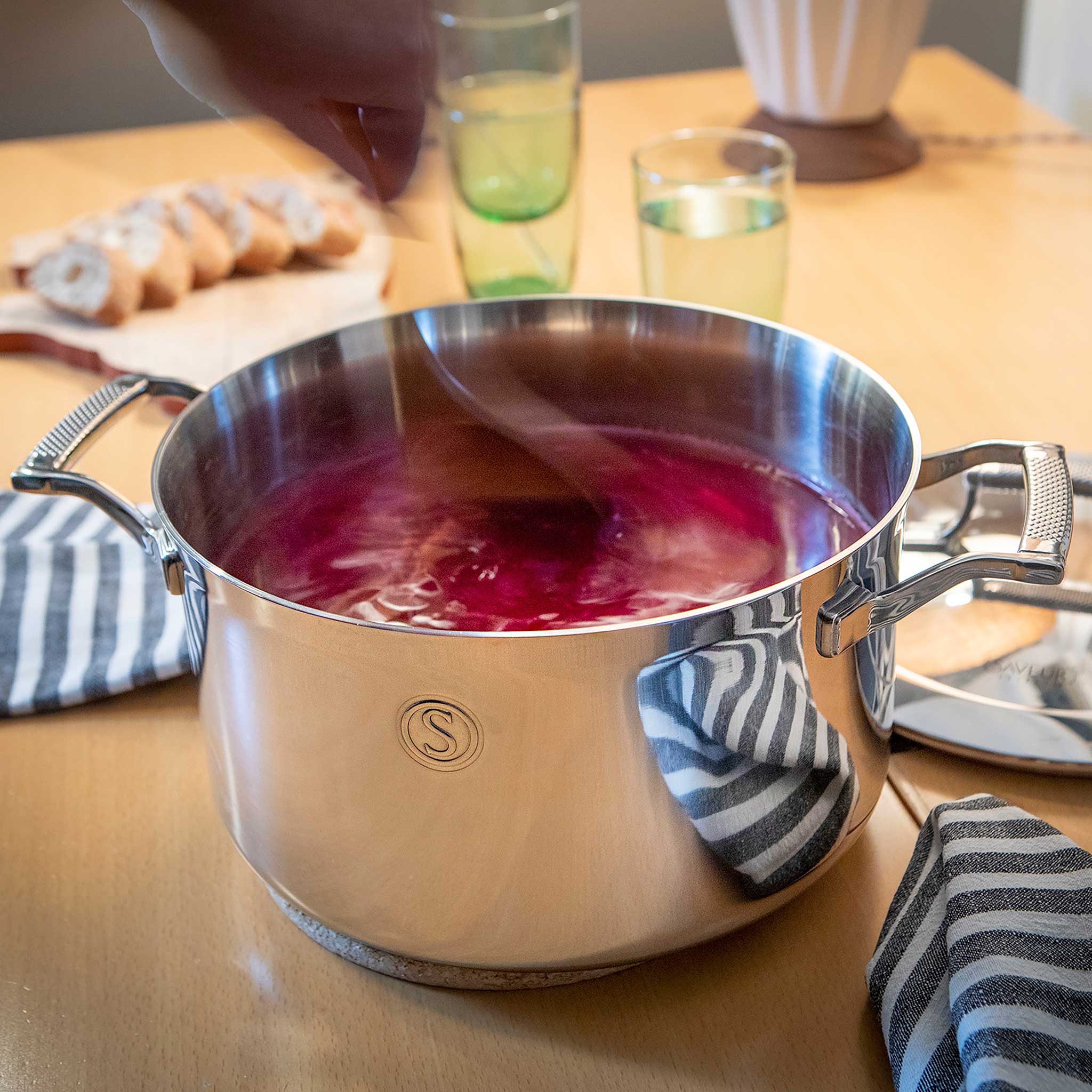 Saveur Selects Voyage Gryte - 3-Ply Rustfritt Stål