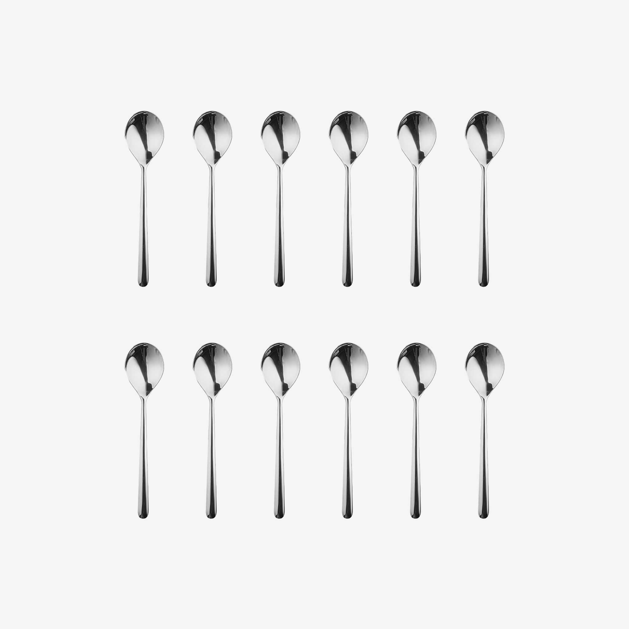 Mepra Linea Kaffe/Teskje (12-pk)