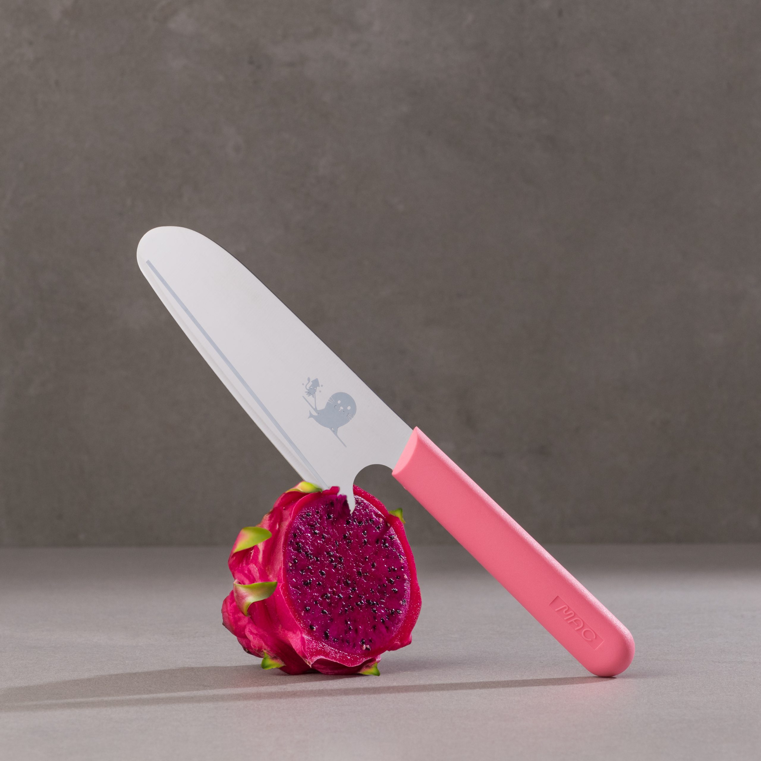 MAC Barnekniv Rosa 12,5 cm