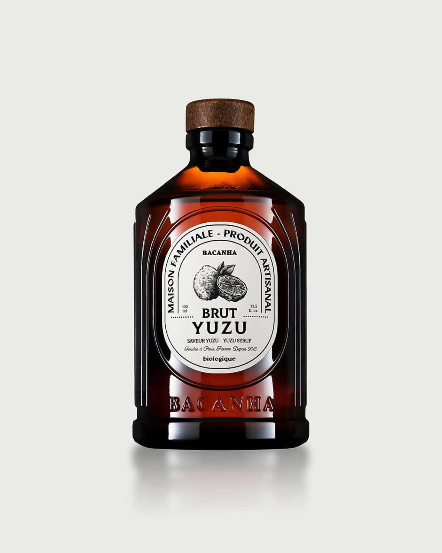 Bacanha - Raw Yuzu Syrup - Organic - 400ml