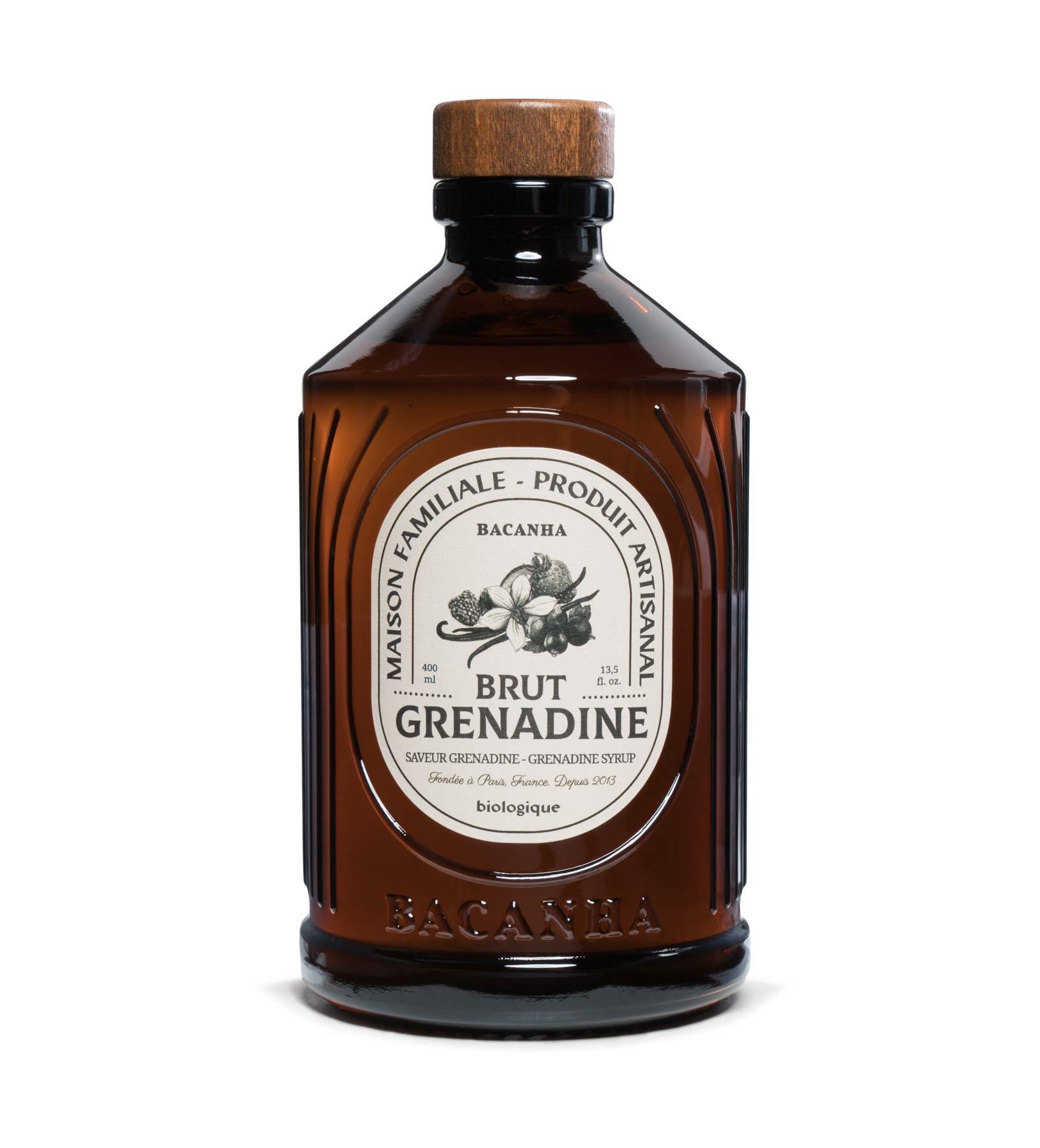 Bacanha - Raw Grenadine Syrup - Organic - 400ml