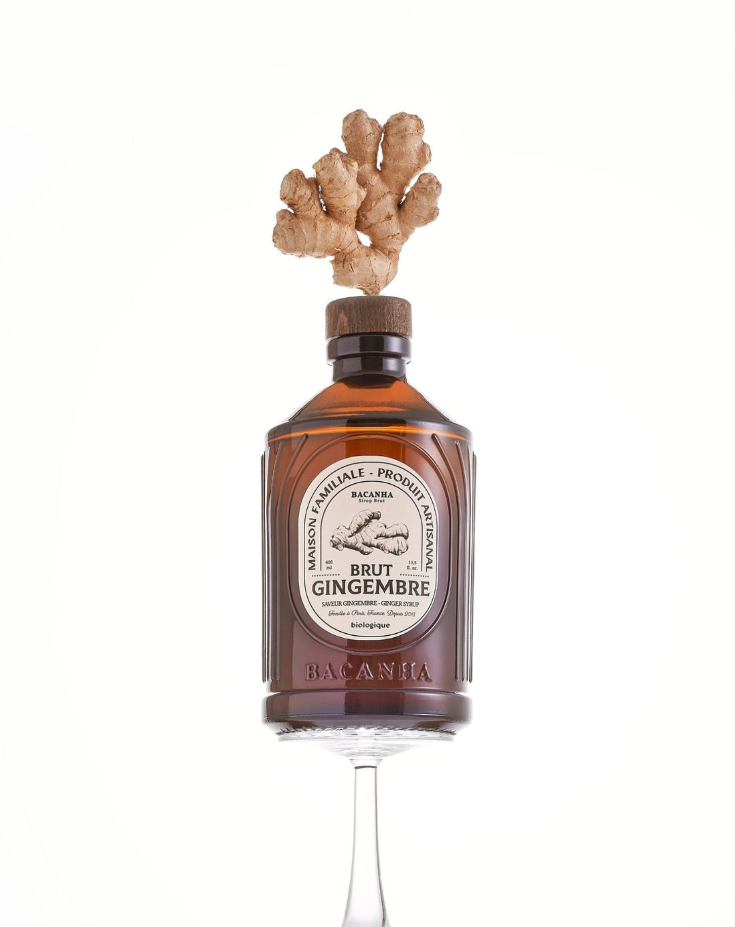 Bacanha - Raw Ginger Syrup - Organic - 400ml