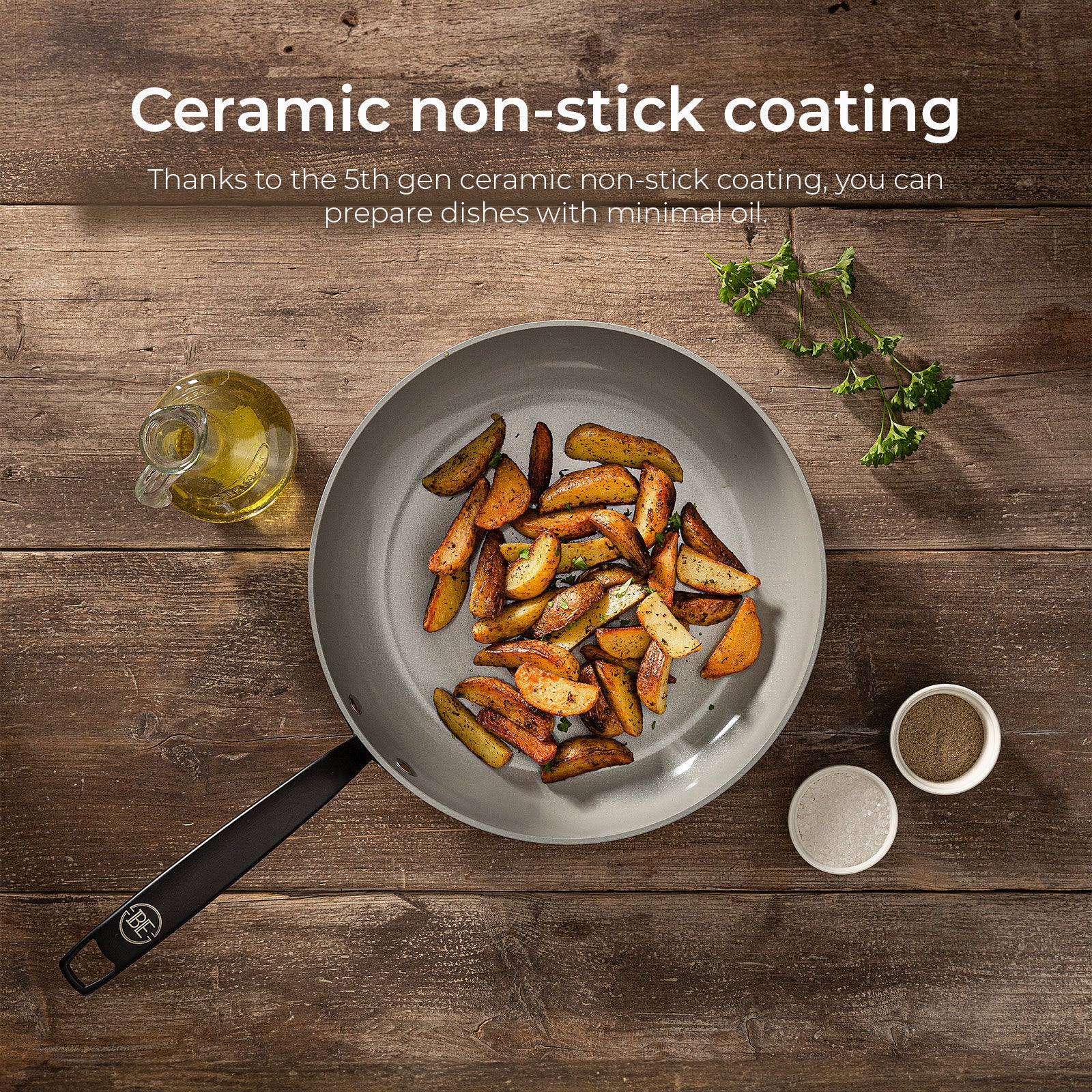 BE Living Essential Stekepannesett 2 deler