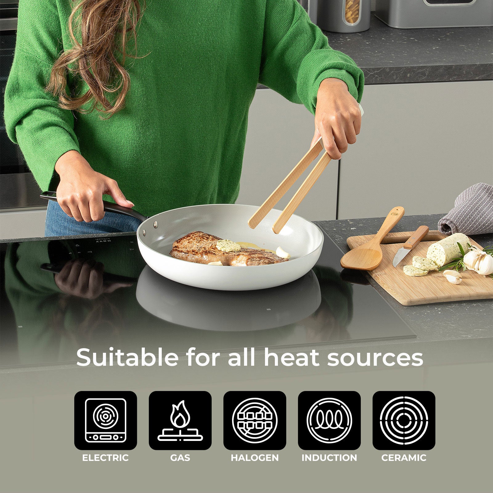 BE Living Essential Stekepannesett 2 deler