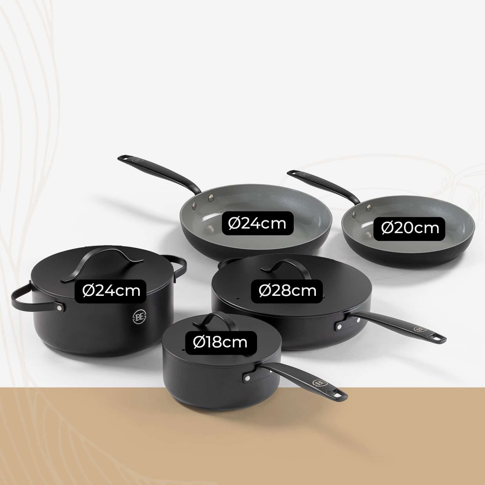 BE Living Essential Grytesett 12 deler