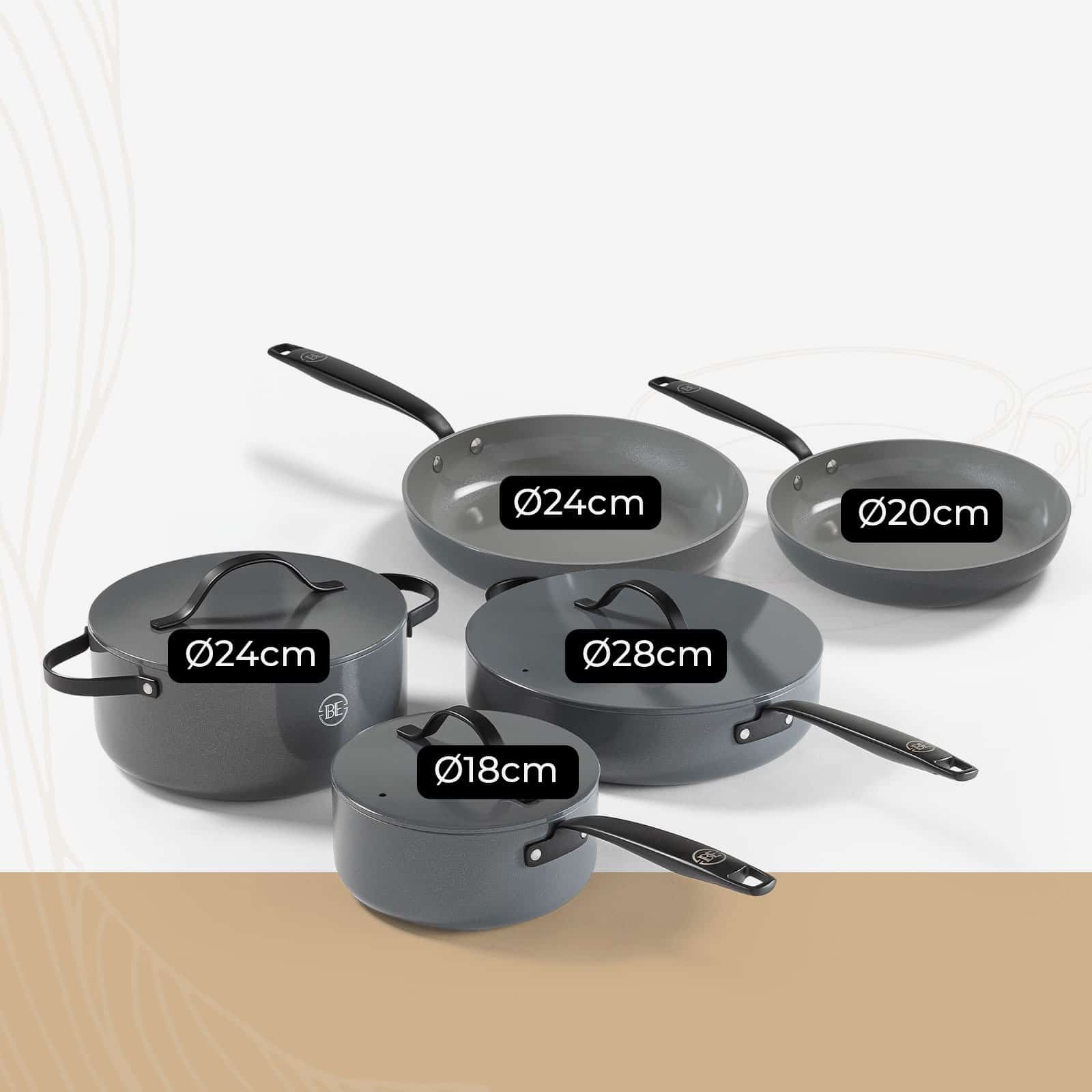 BE Living Essential Grytesett 12 deler