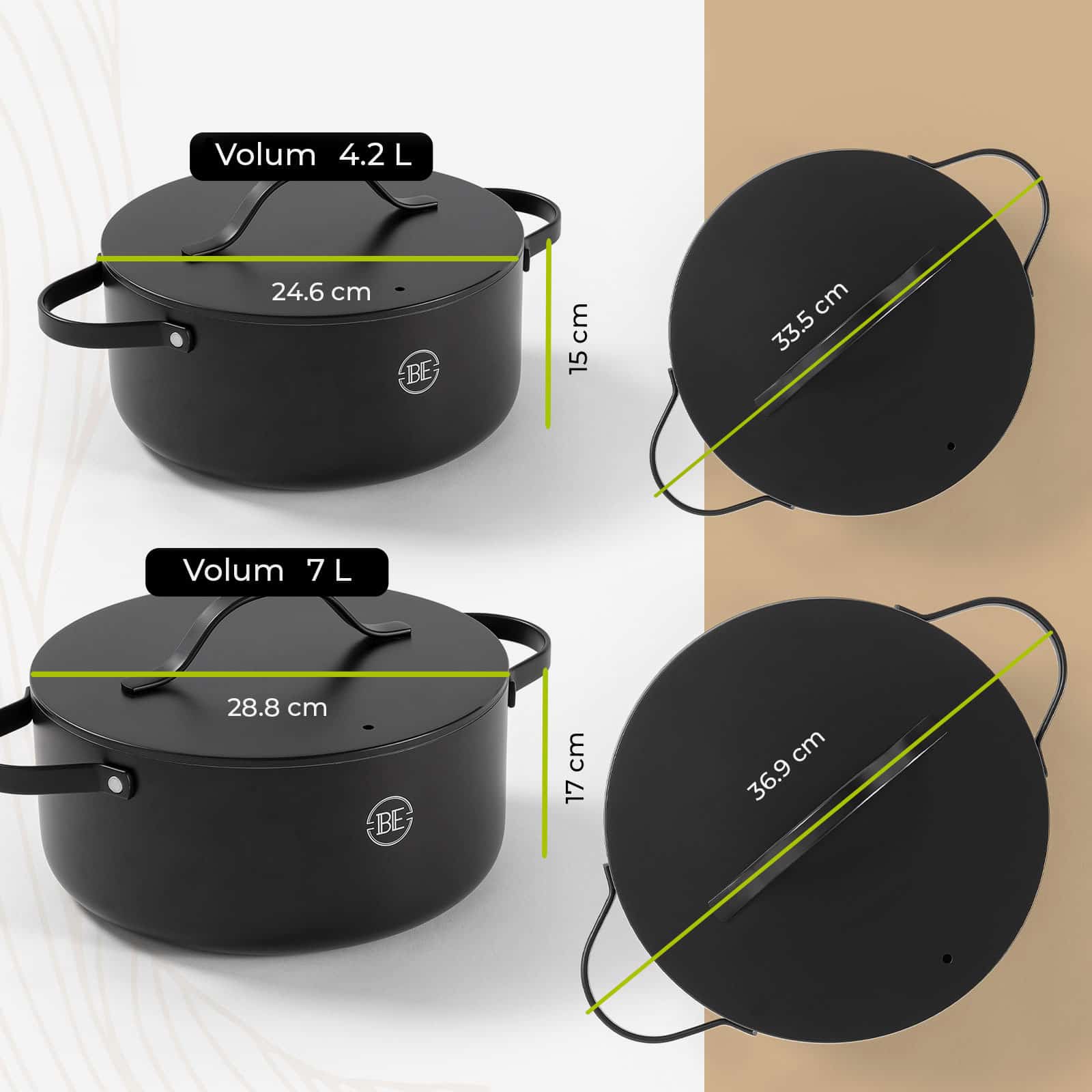 BE Living Essential Grytesett 20 deler