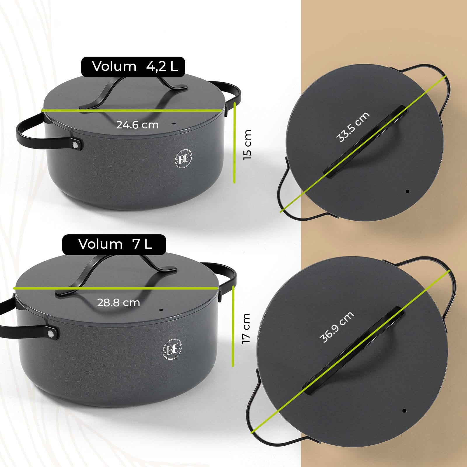 BE Living Essential Grytesett 20 deler