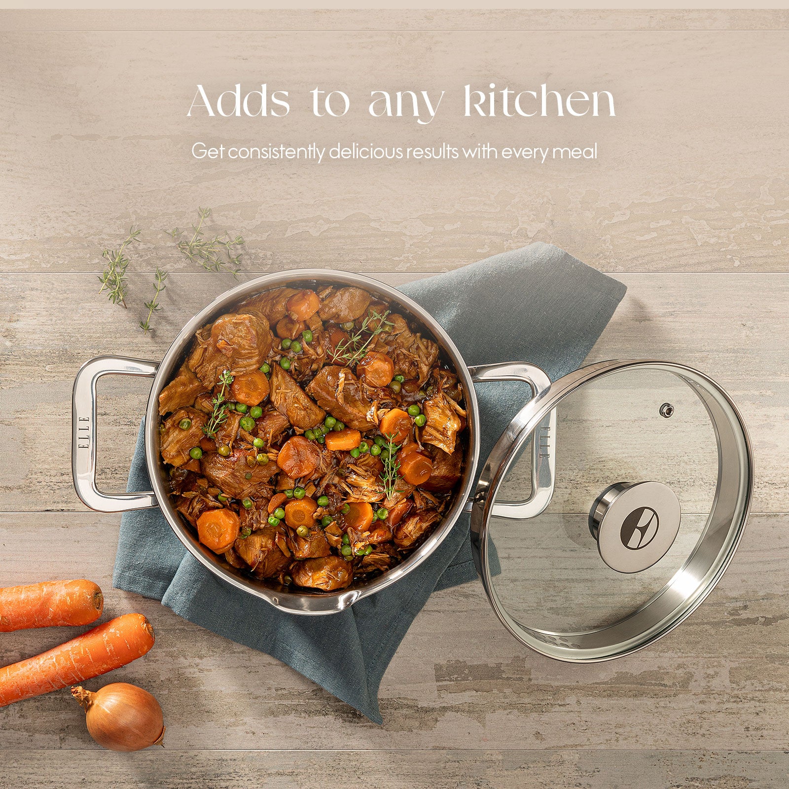 ELLE Gourmet Classique Gryte m/lokk