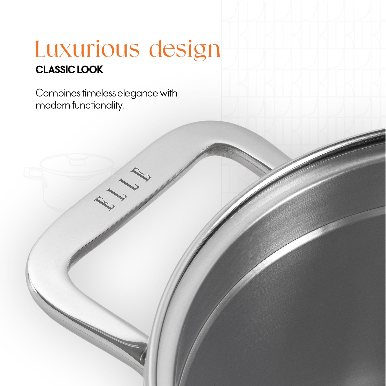 ELLE Gourmet Classique Gryte m/lokk