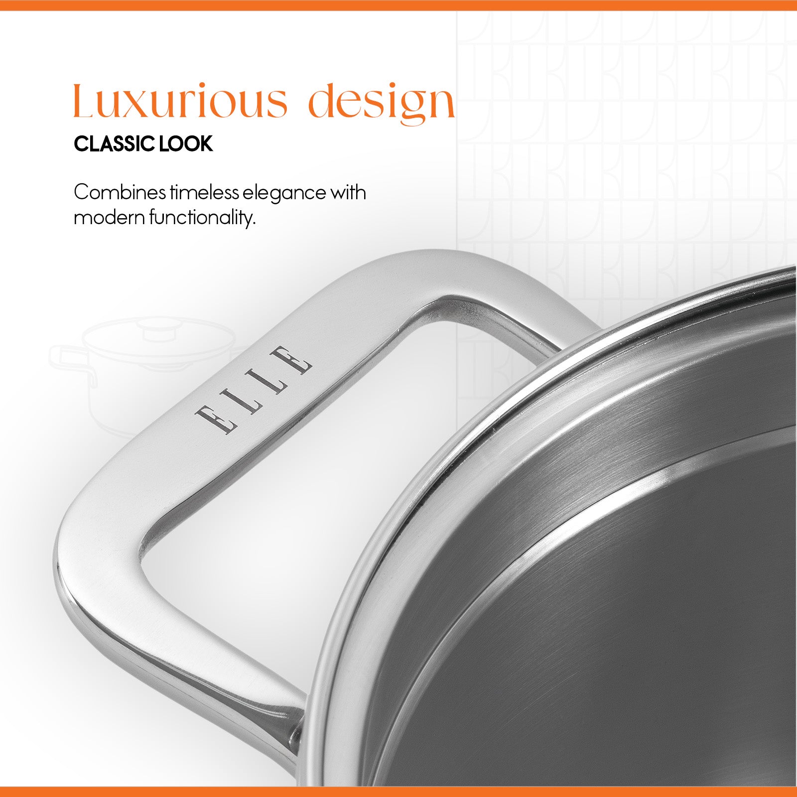 ELLE Gourmet Classique Gryte m/lokk