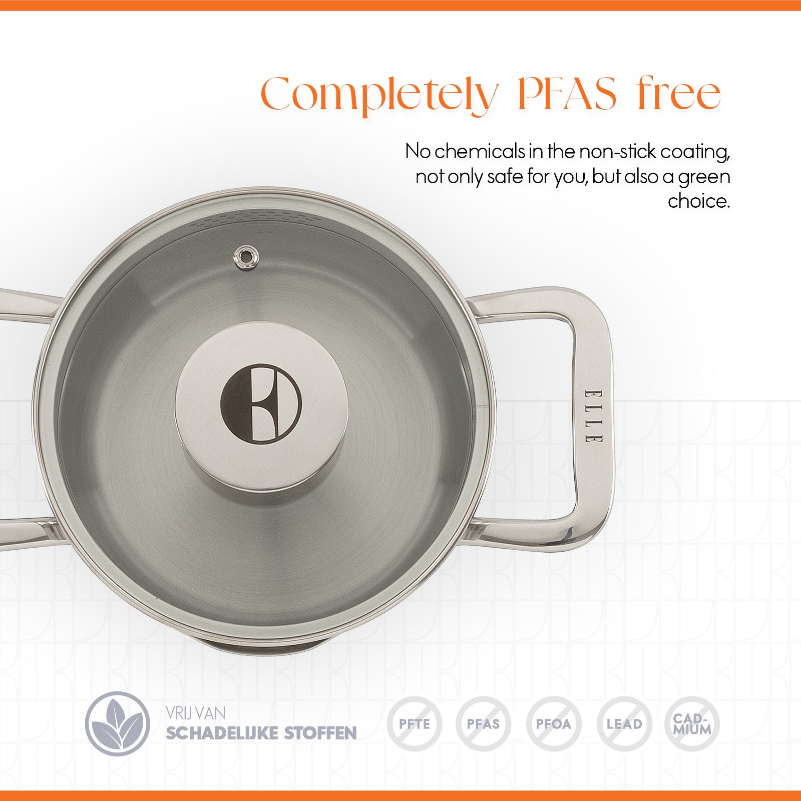 ELLE Gourmet Classique Grytesett 8 deler