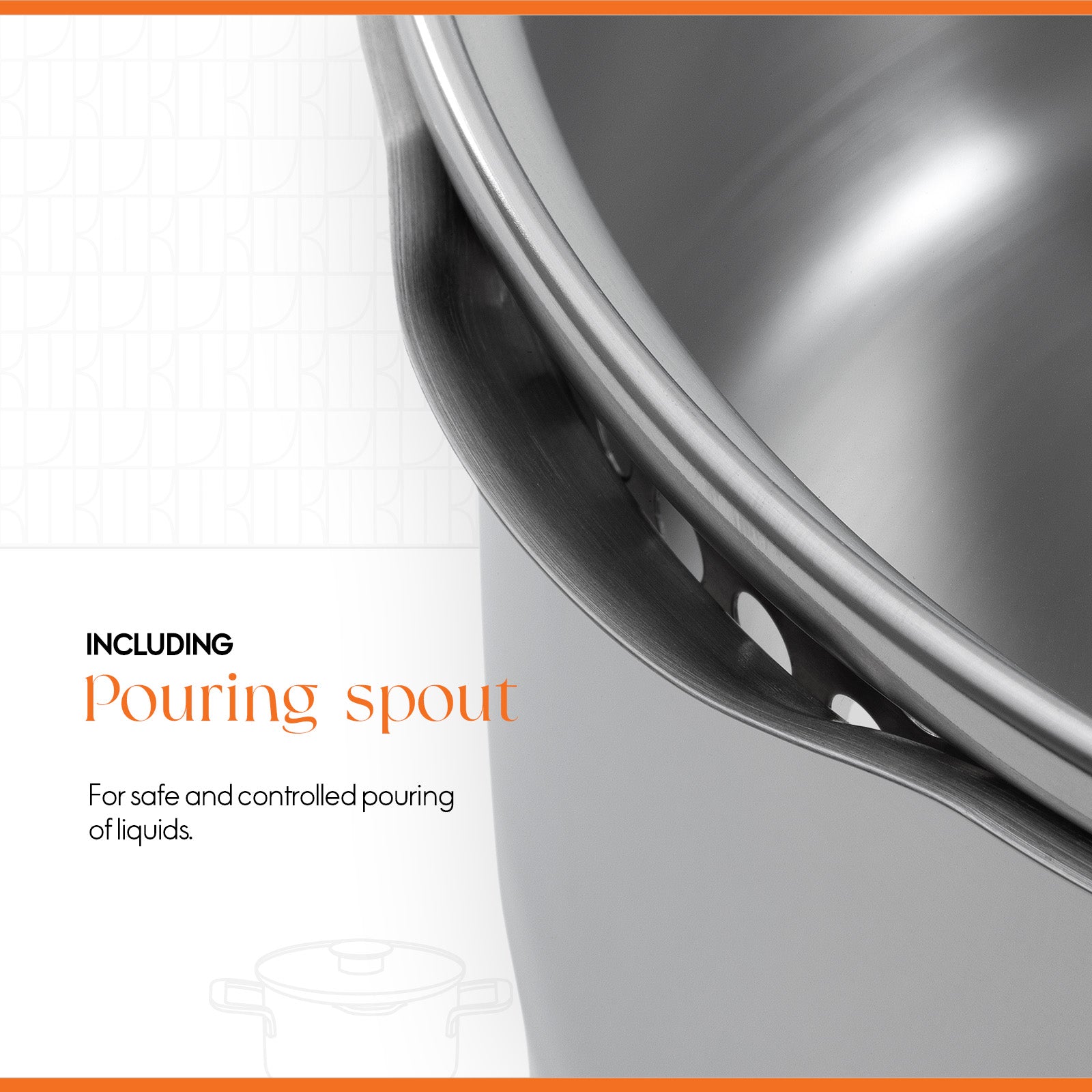 ELLE Gourmet Classique Grytesett 8 deler