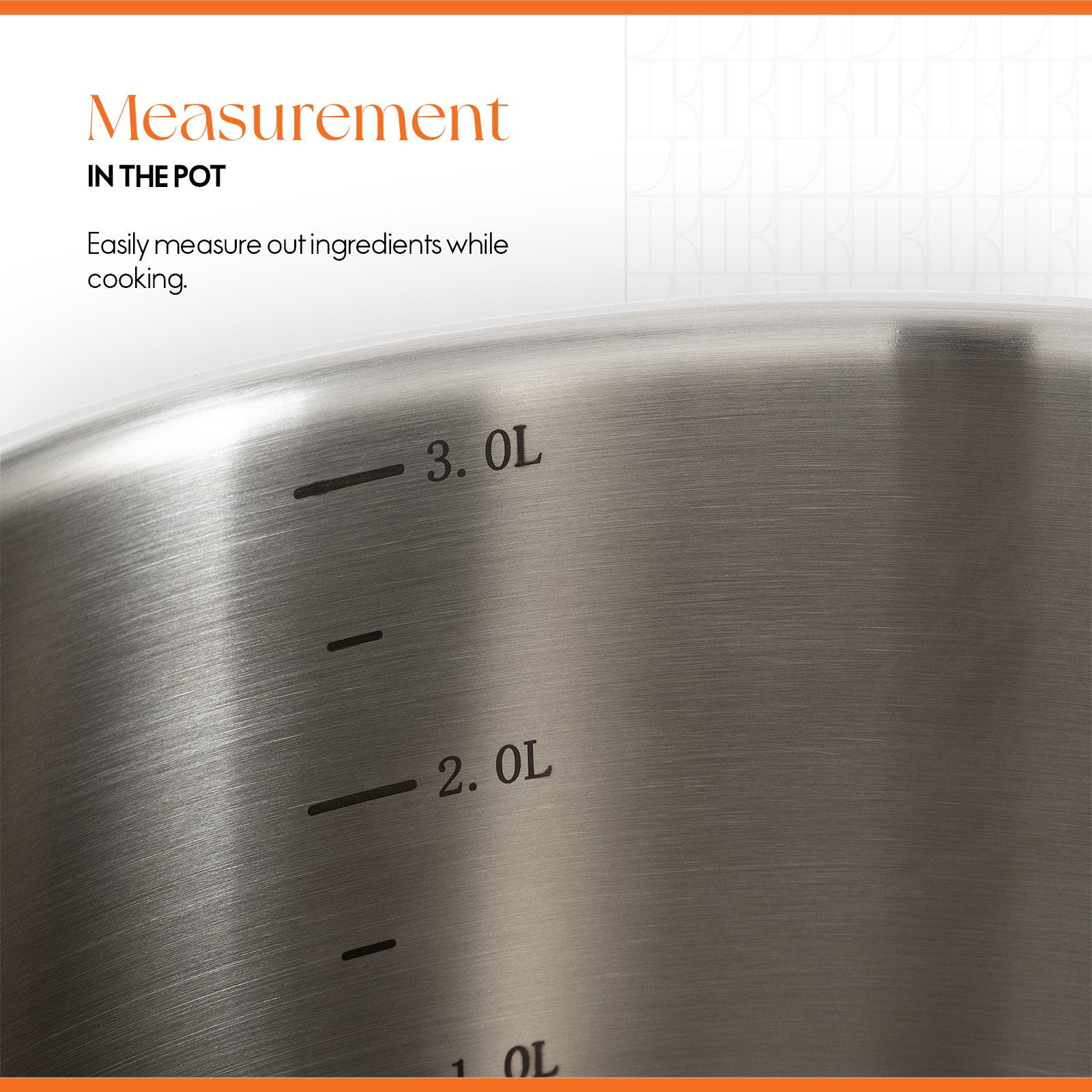 ELLE Gourmet Classique Grytesett 8 deler