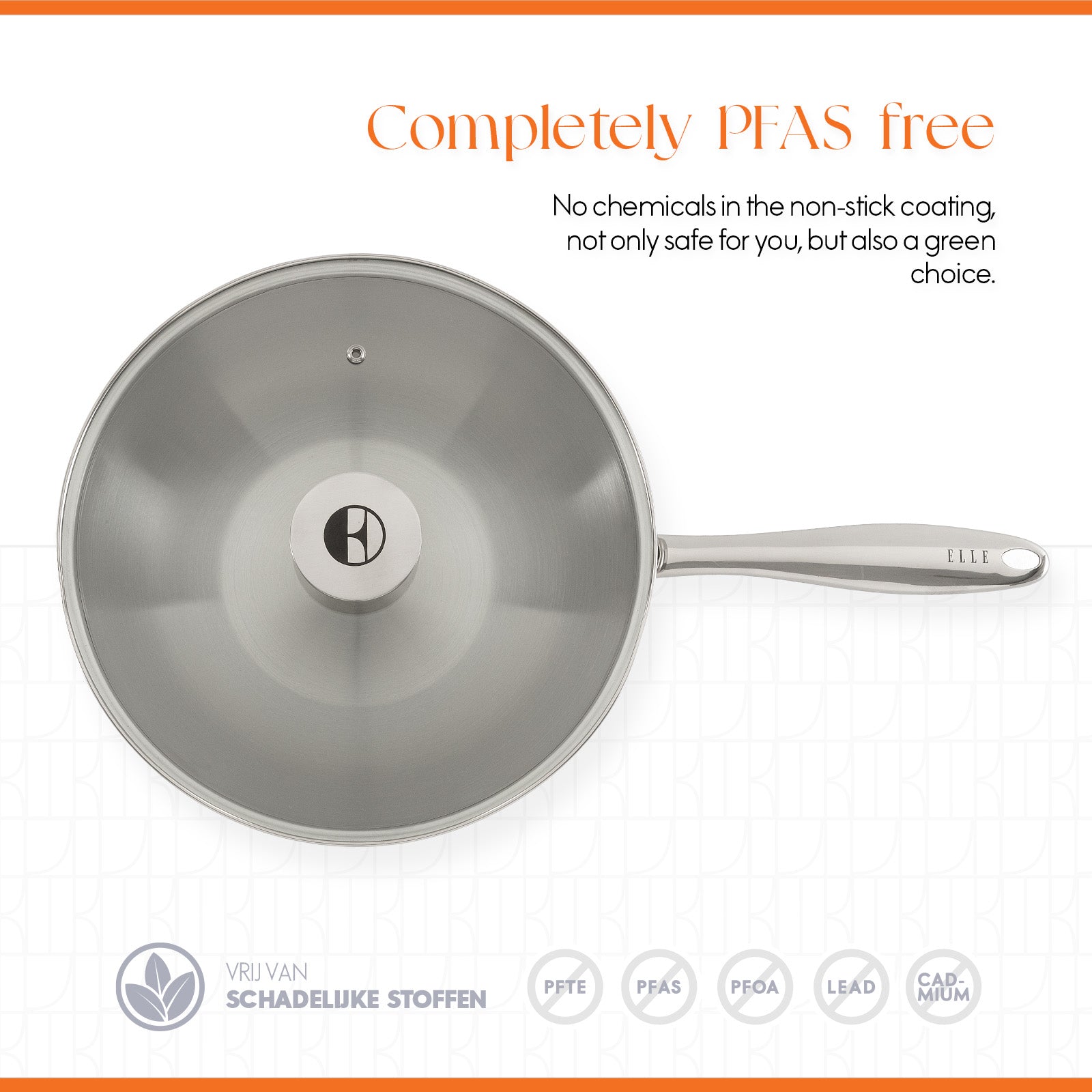 ELLE Gourmet Classique Wokpanne - Ø28cm