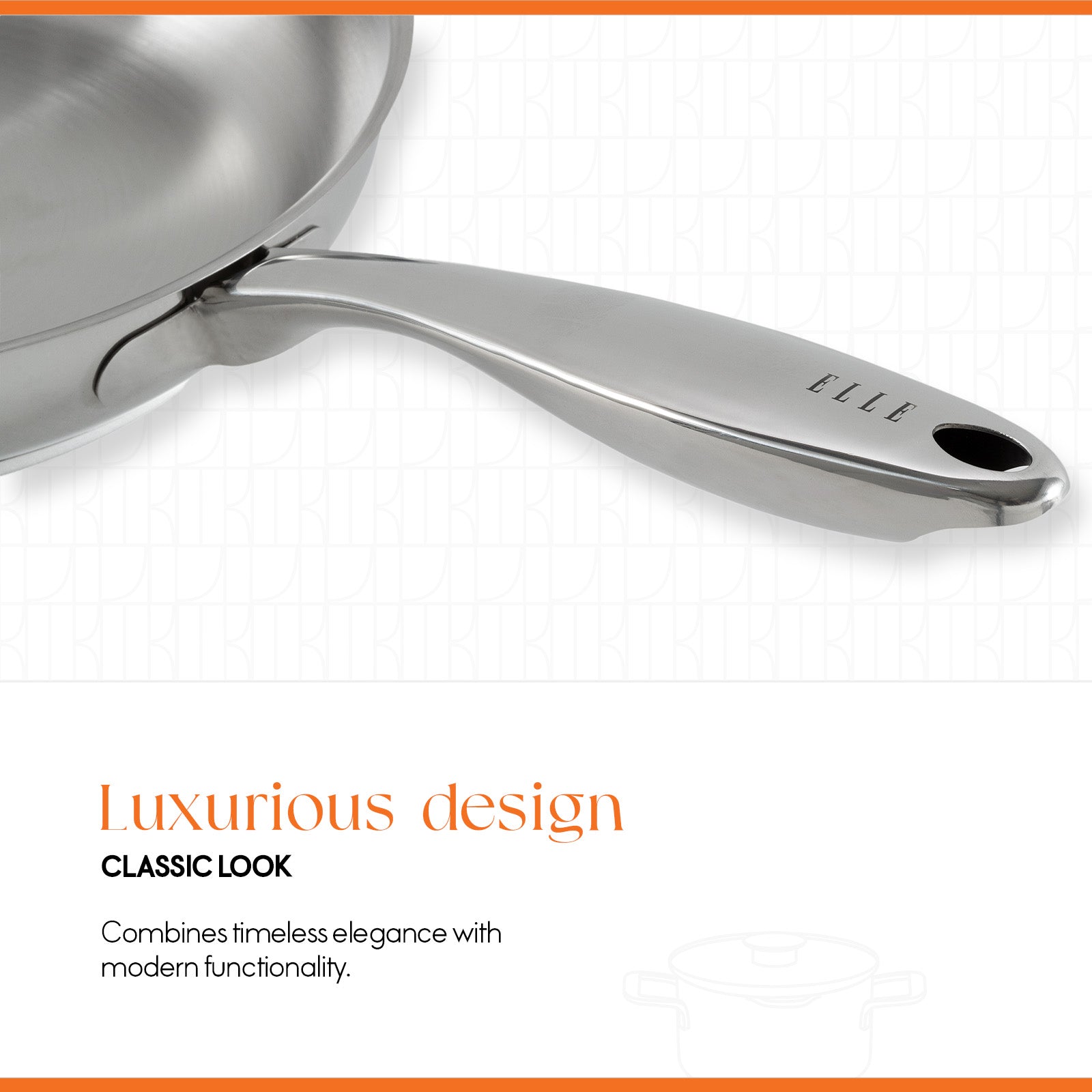 ELLE Gourmet Classique Wokpanne - Ø28cm