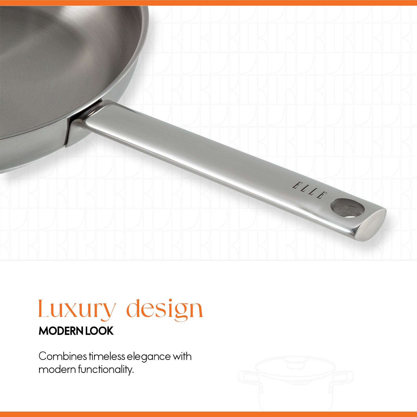 ELLE Gourmet Moderne Wokpanne - Ø28cm