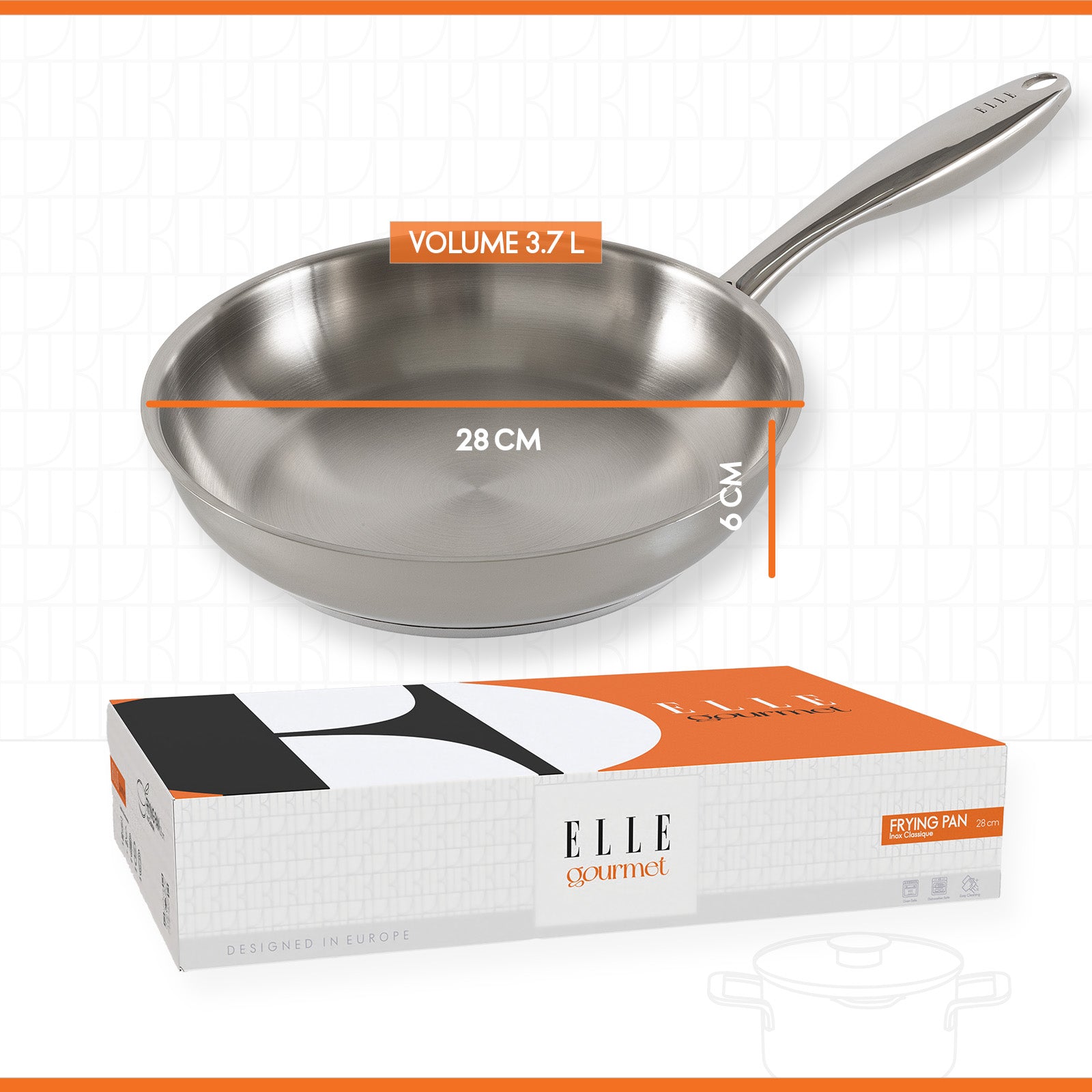 ELLE Gourmet Classique Stekepanne