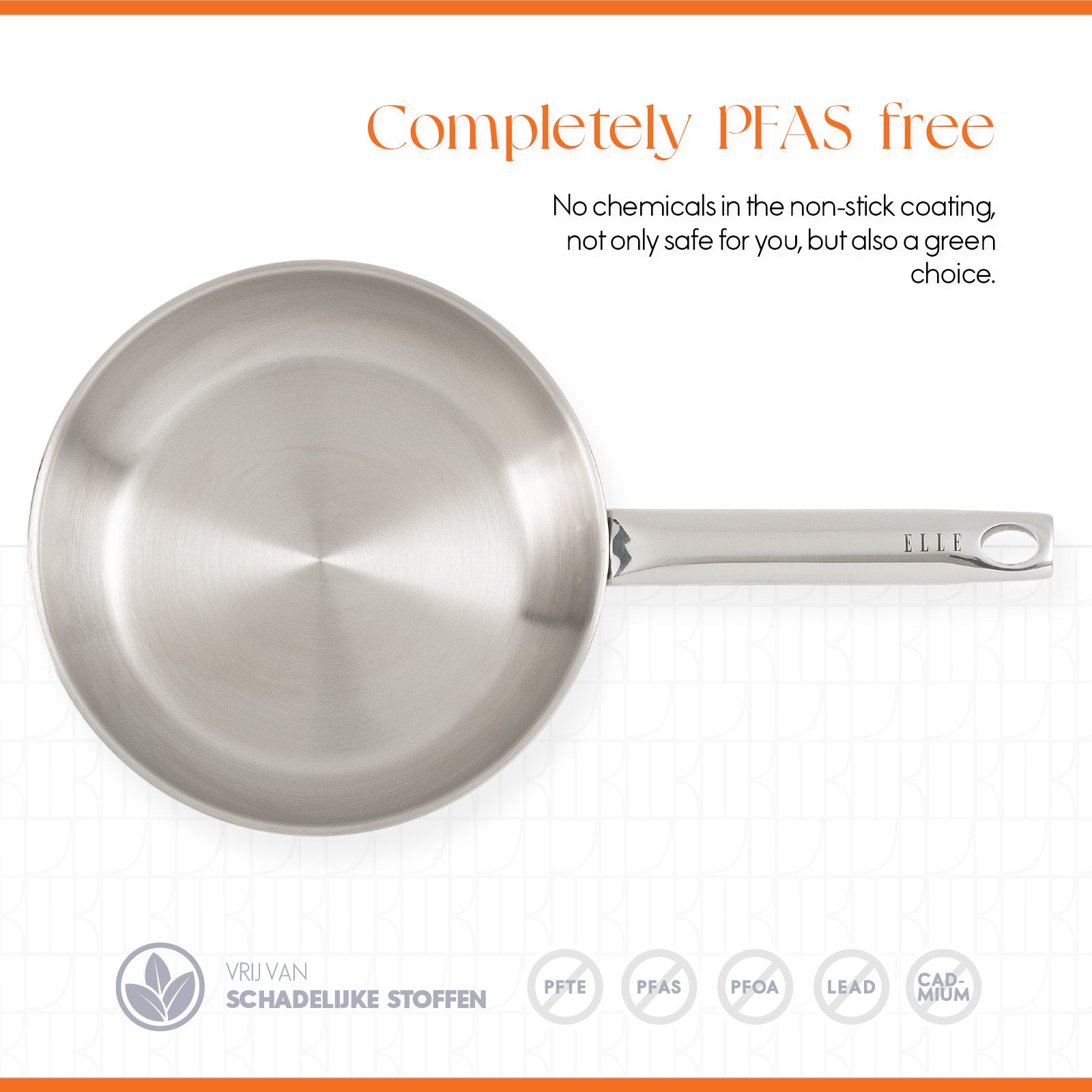 ELLE Gourmet Moderne Stekepanne