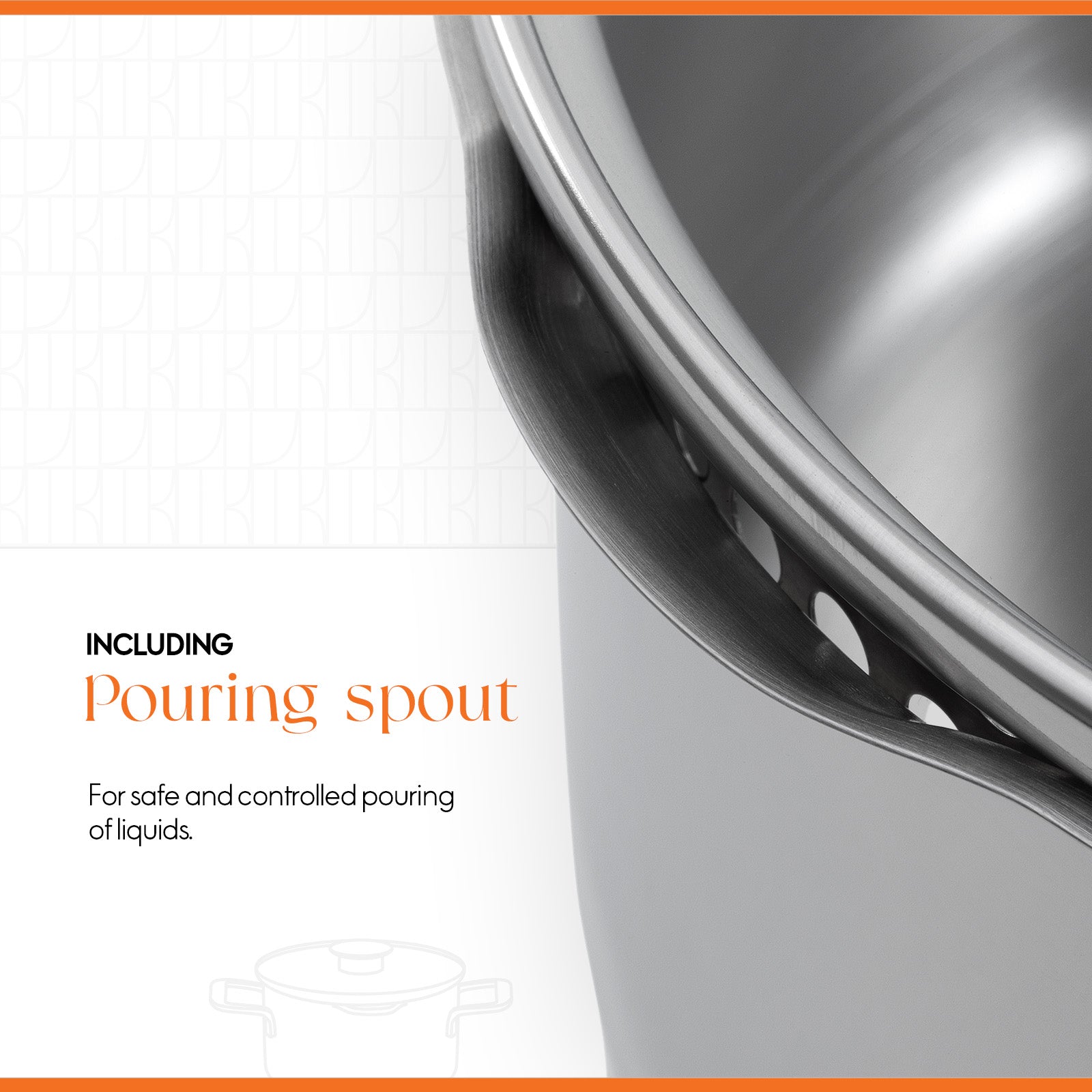 ELLE Gourmet Classique Sautépanne m/lokk - Ø16cm