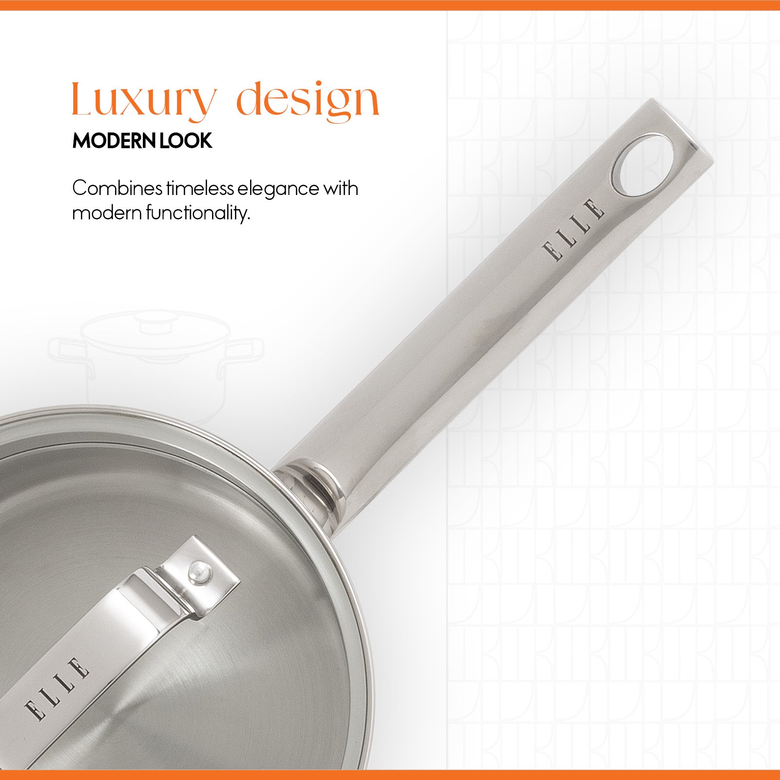 ELLE Gourmet Moderne Sautépanne - Ø16cm