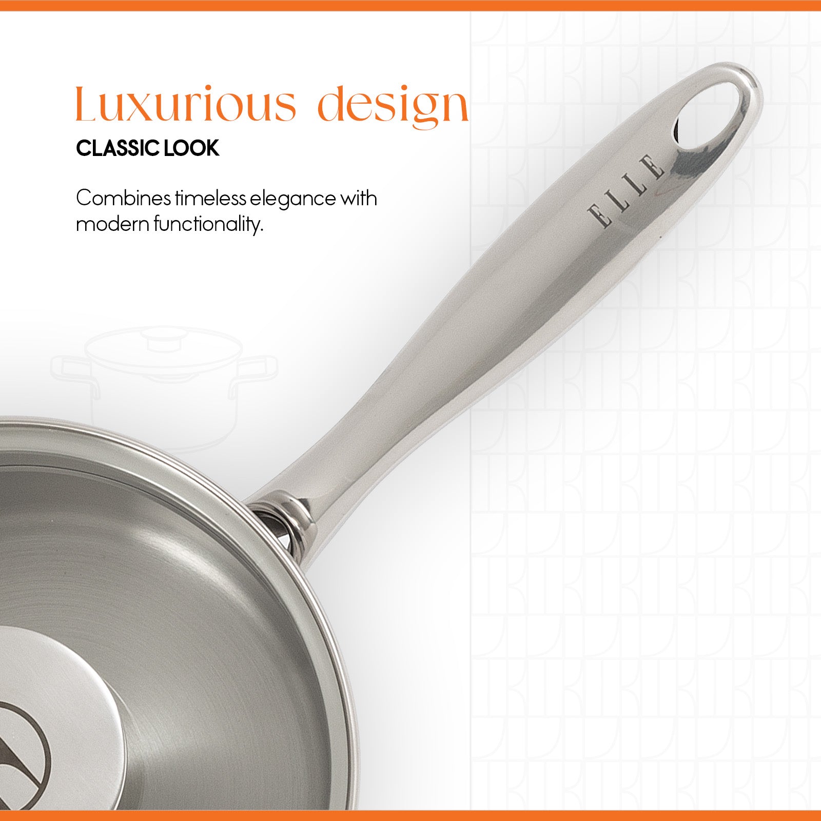 ELLE Gourmet Classique Sautépanne m/lokk - Ø16cm