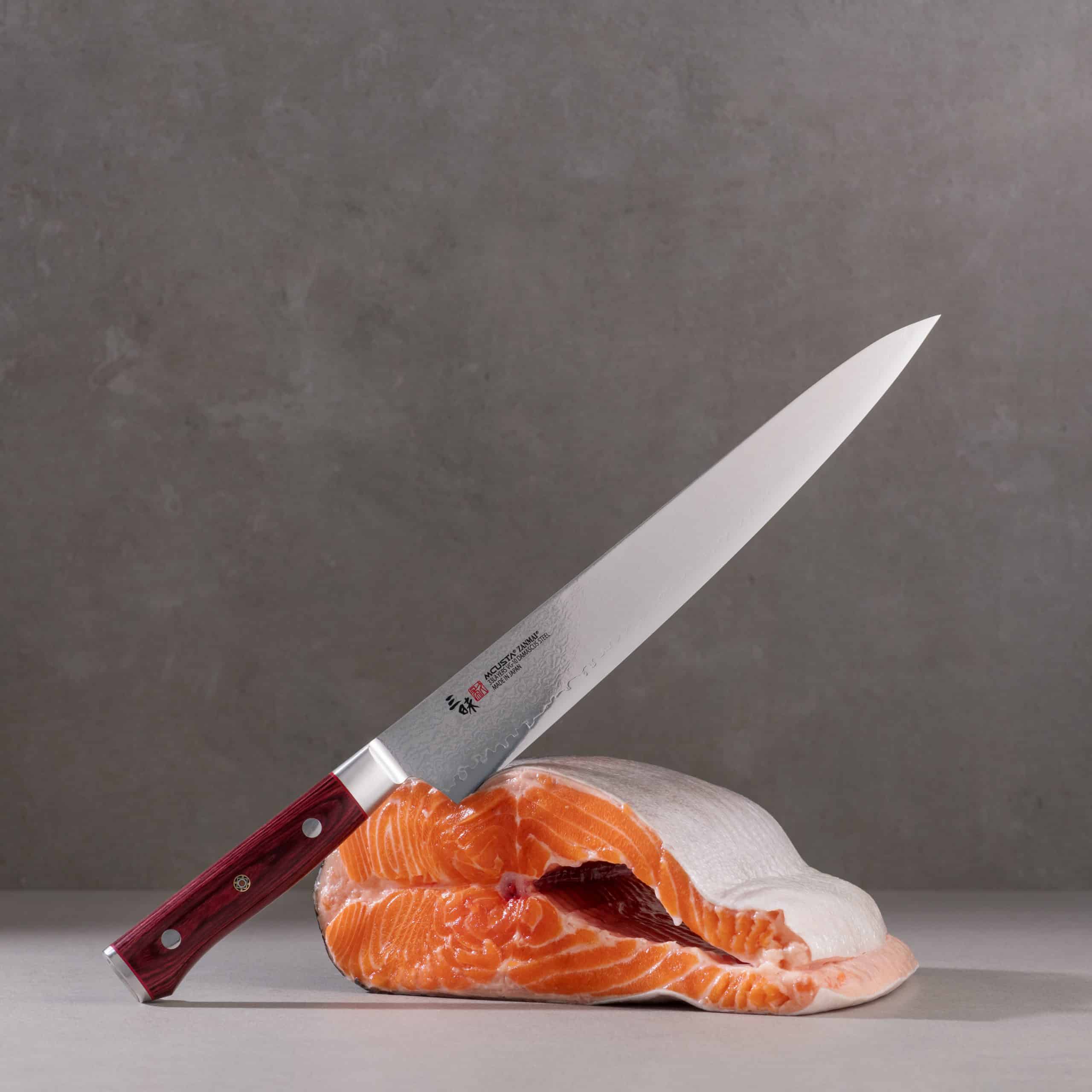 Mcusta Zanmai Damascus Sujihiki Skjærekniv 27 cm