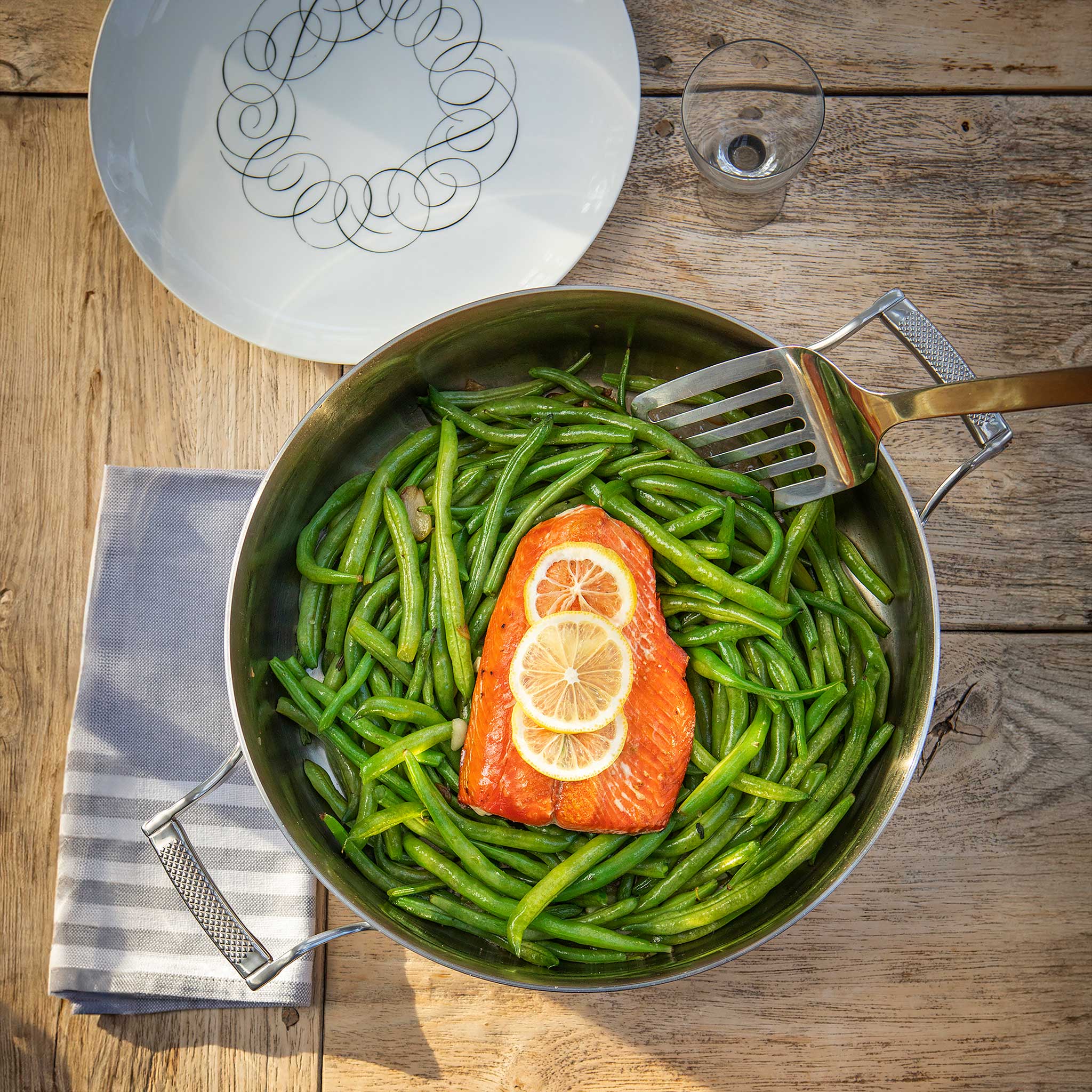 Saveur Selects Voyage Lav Gryte - Ø30cm - 3-Ply Rustfritt Stål