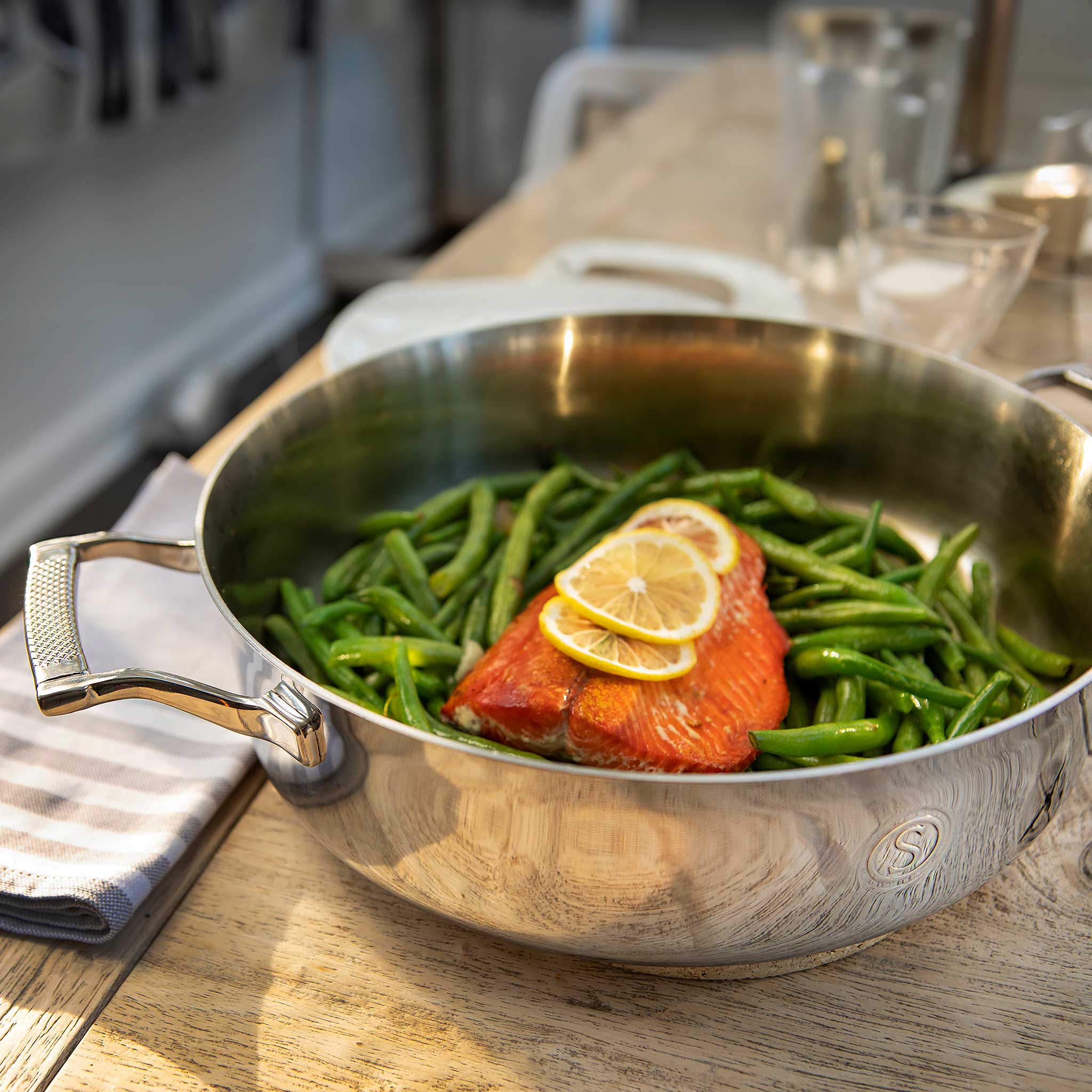 Saveur Selects Voyage Lav Gryte - Ø30cm - 3-Ply Rustfritt Stål