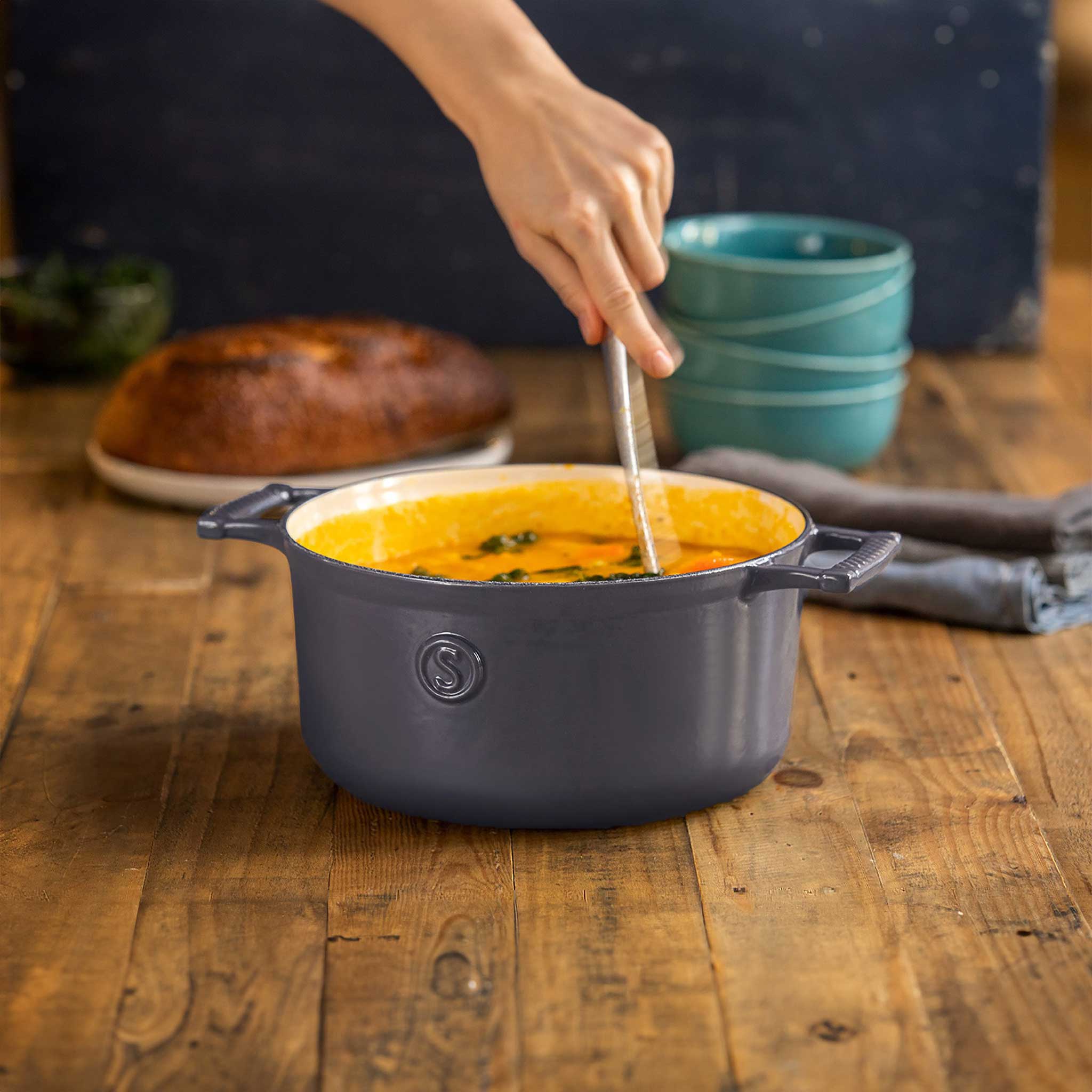 Saveur Selects Voyage Støpejern Gryte - Ø25cm