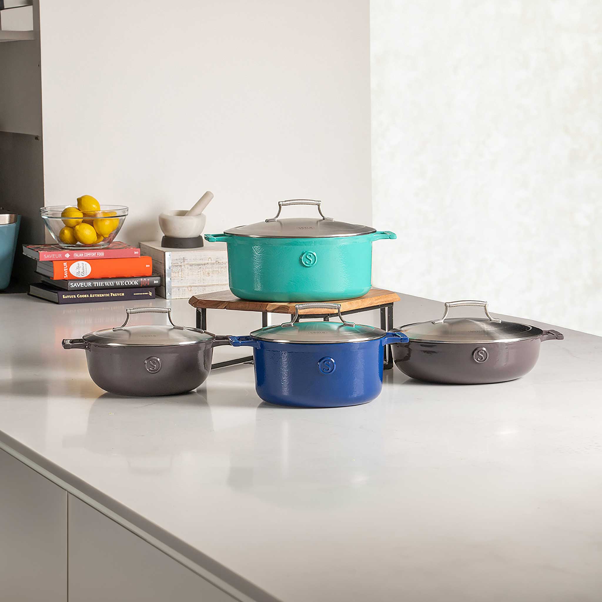 Saveur Selects Voyage Støpejern Gryte - Ø25cm