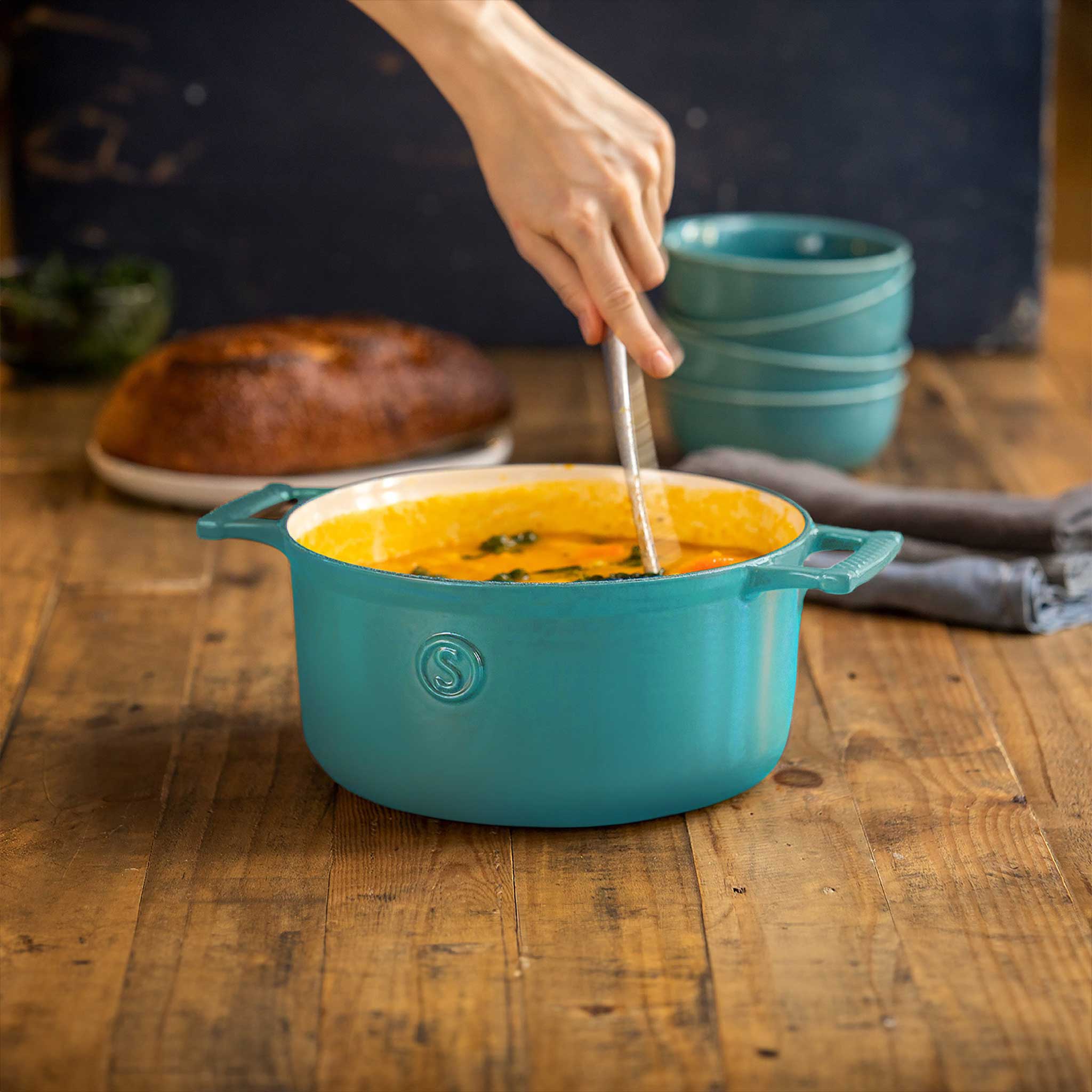 Saveur Selects Voyage Støpejern Gryte - Ø25cm