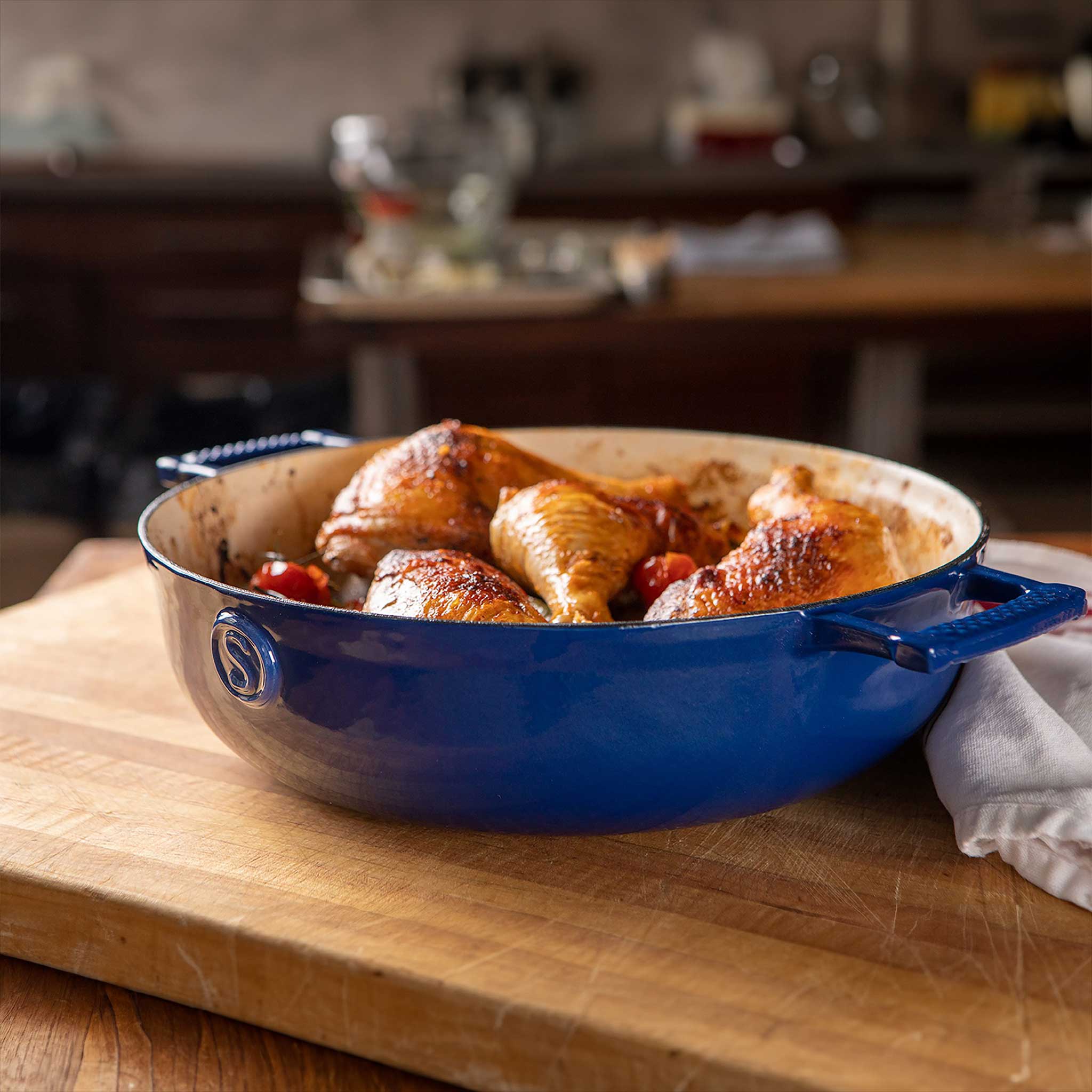 Saveur Selects Voyage Støpejern Lav Gryte - Ø30cm