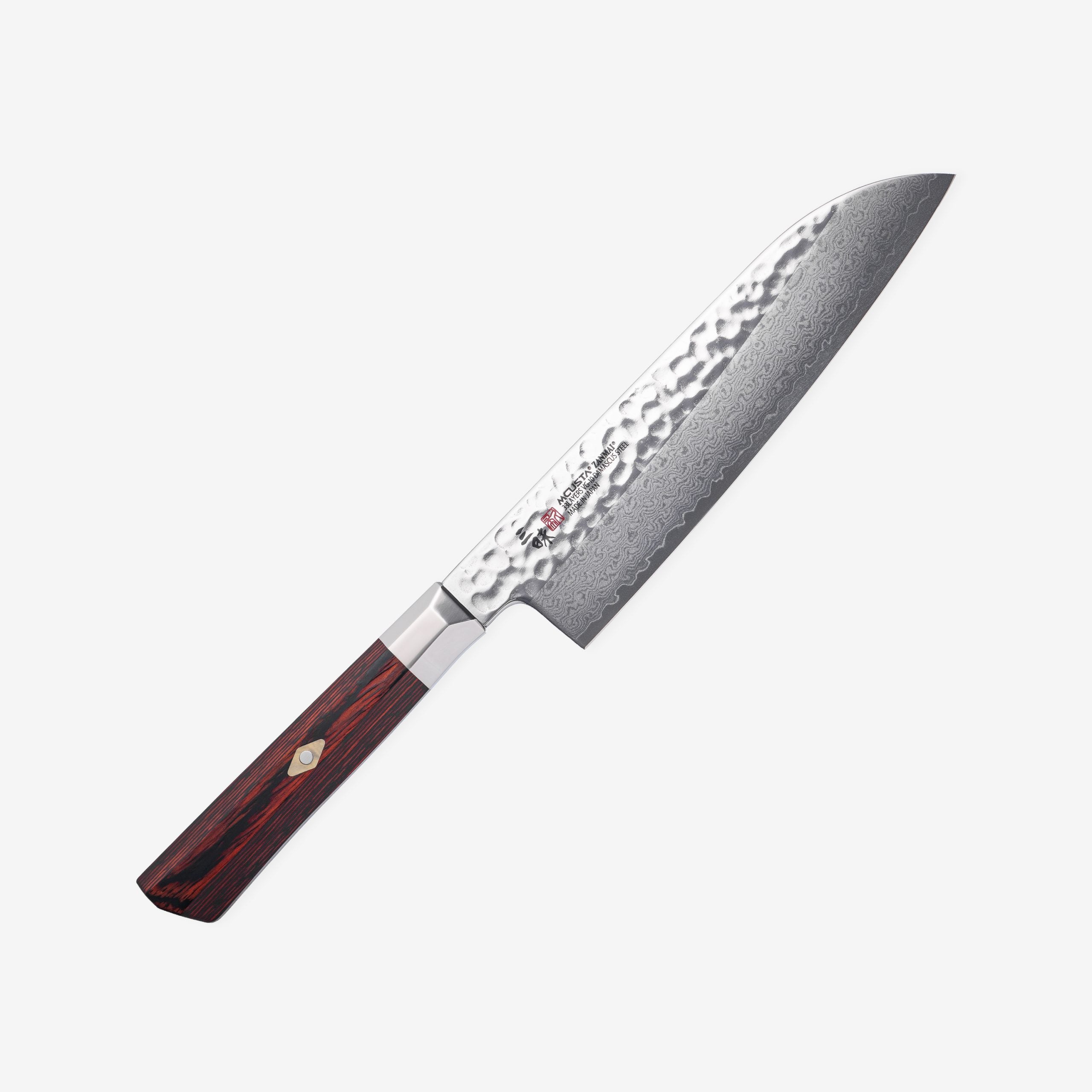 Mcusta Zanmai Supreme Hammered Santokukniv 18 cm