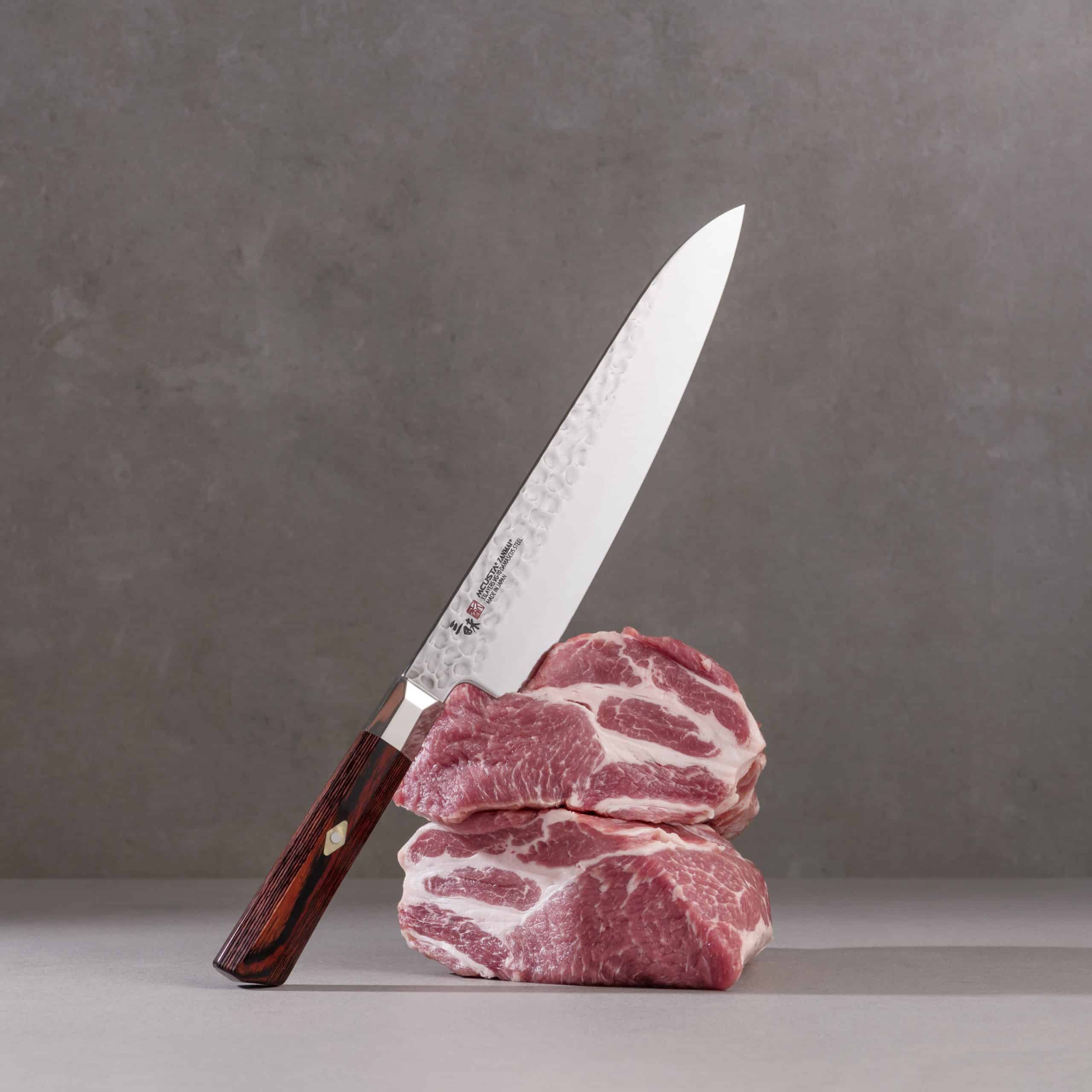 Mcusta Zanmai Supreme Hammered Gyuto Kokkekniv 21 cm