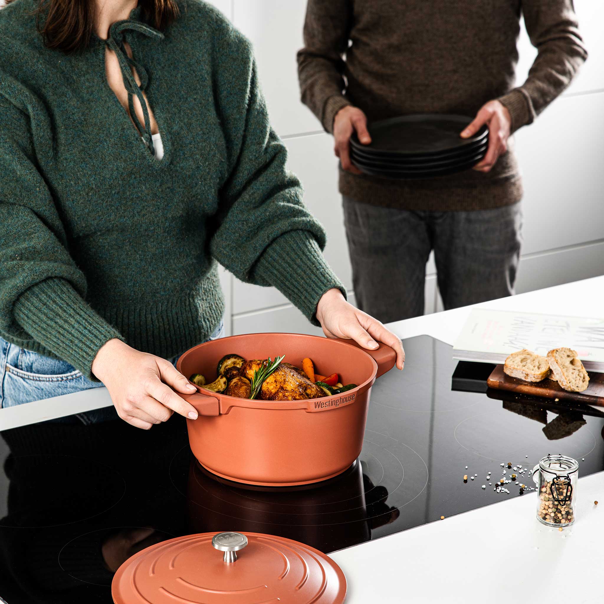 Westinghouse Performance Gryte m/lokk - Ø28cm