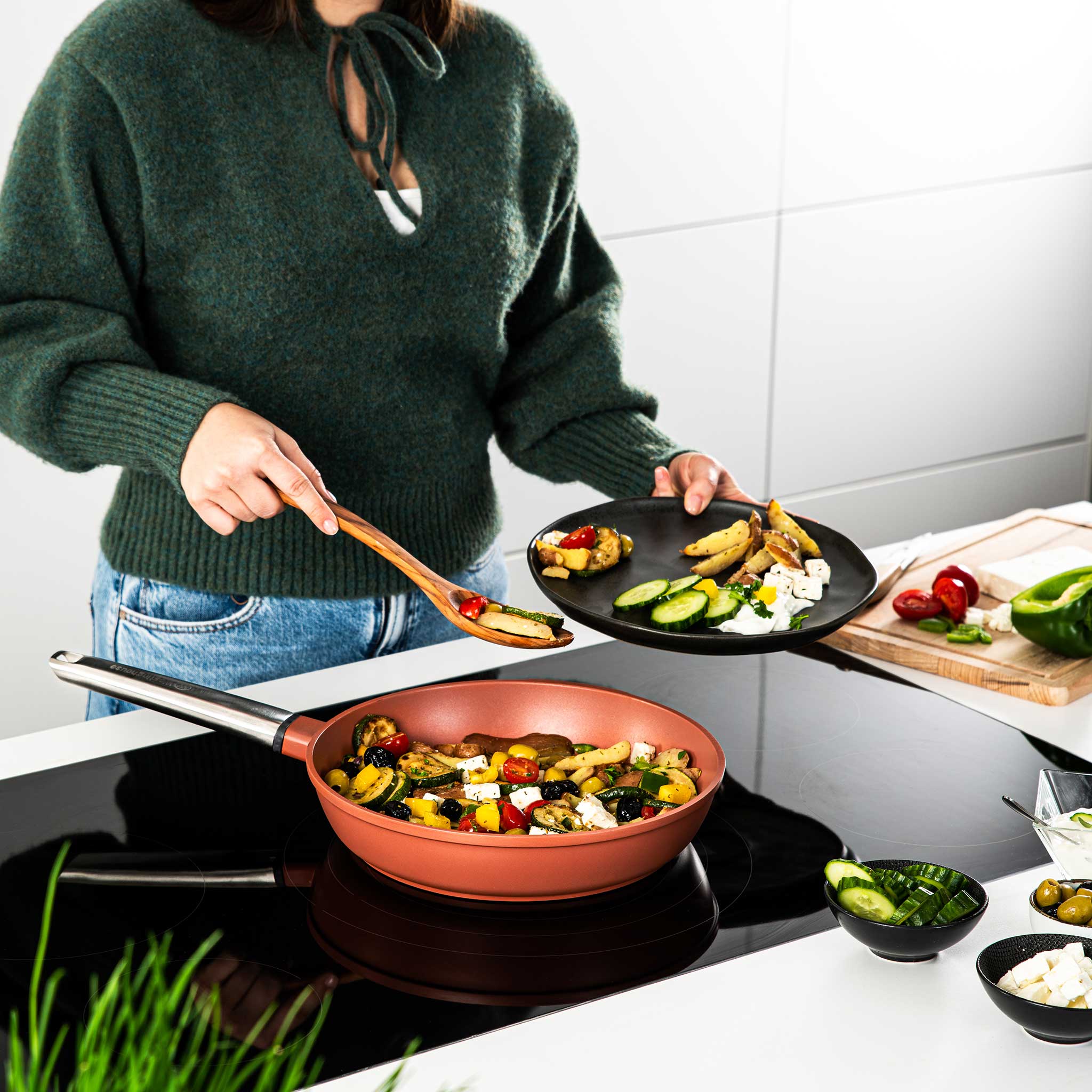 Westinghouse Performance Stekepanne - Ø28cm