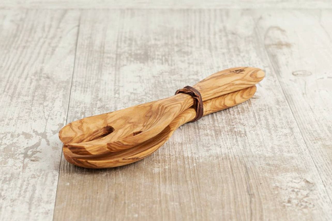 Verve Culture - Italian Olivewood Salad Servers