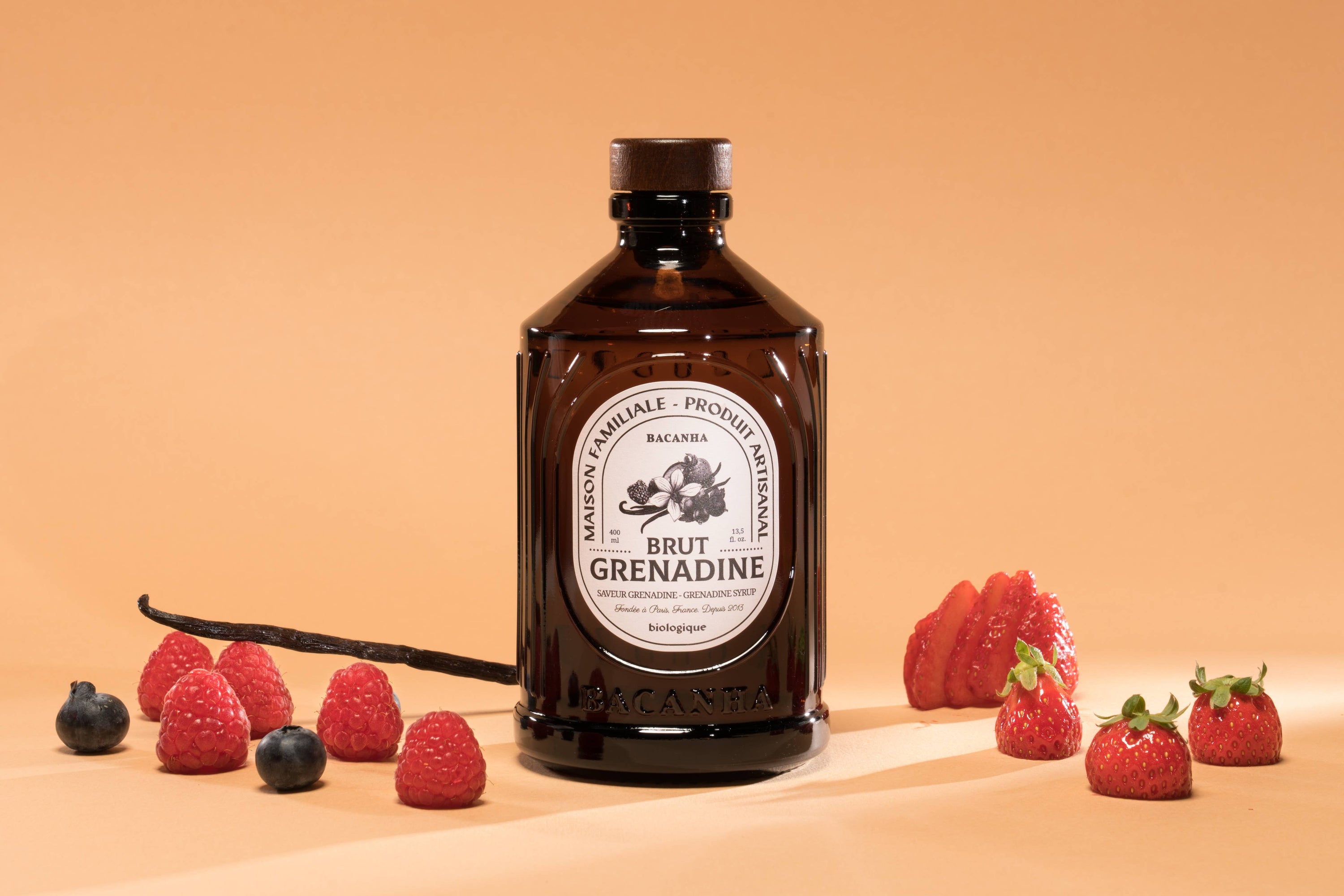 Bacanha - Raw Grenadine Syrup - Organic - 400ml
