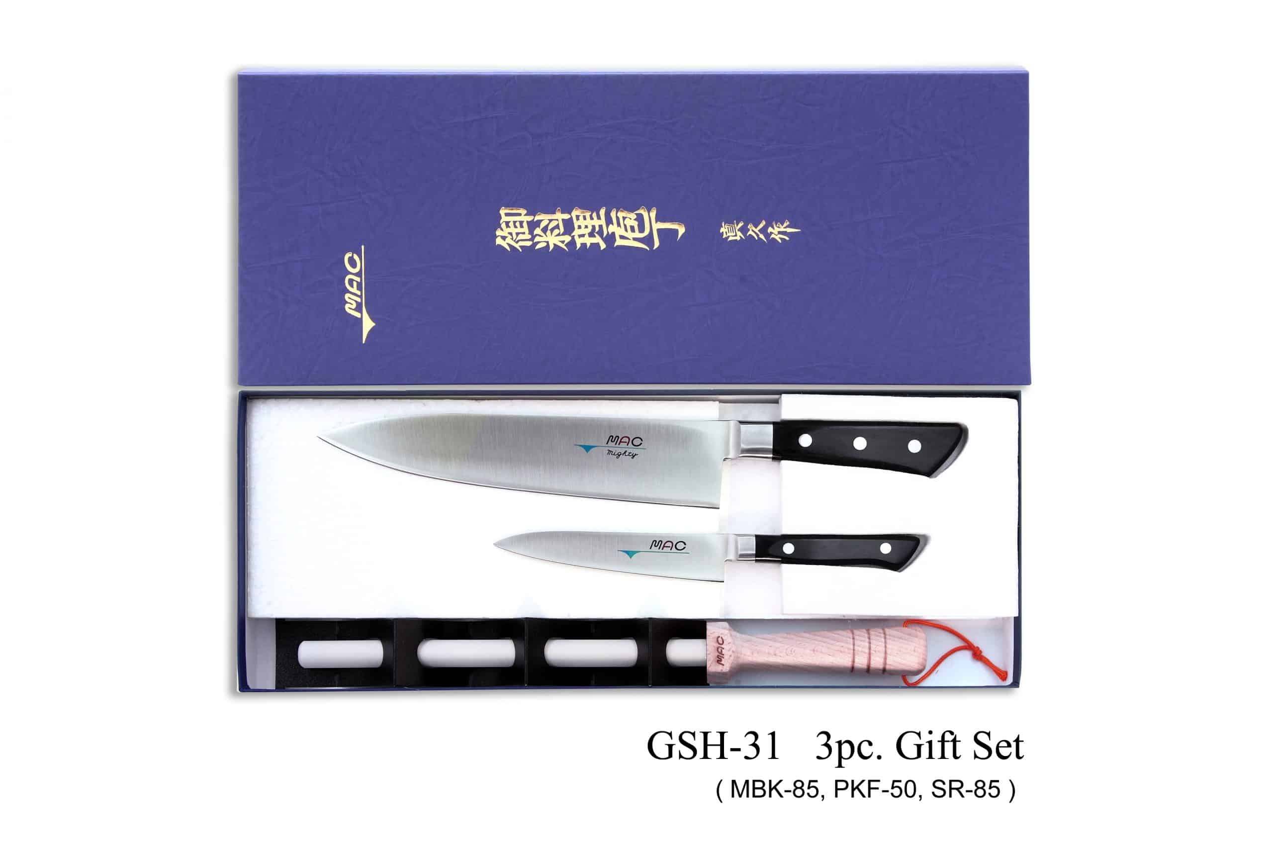 MAC Professional Knivsett 2 Kniver med Slipestav