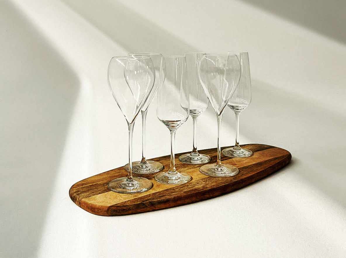 CHAMPAGNEGLASS FOR STIL OG SMAK