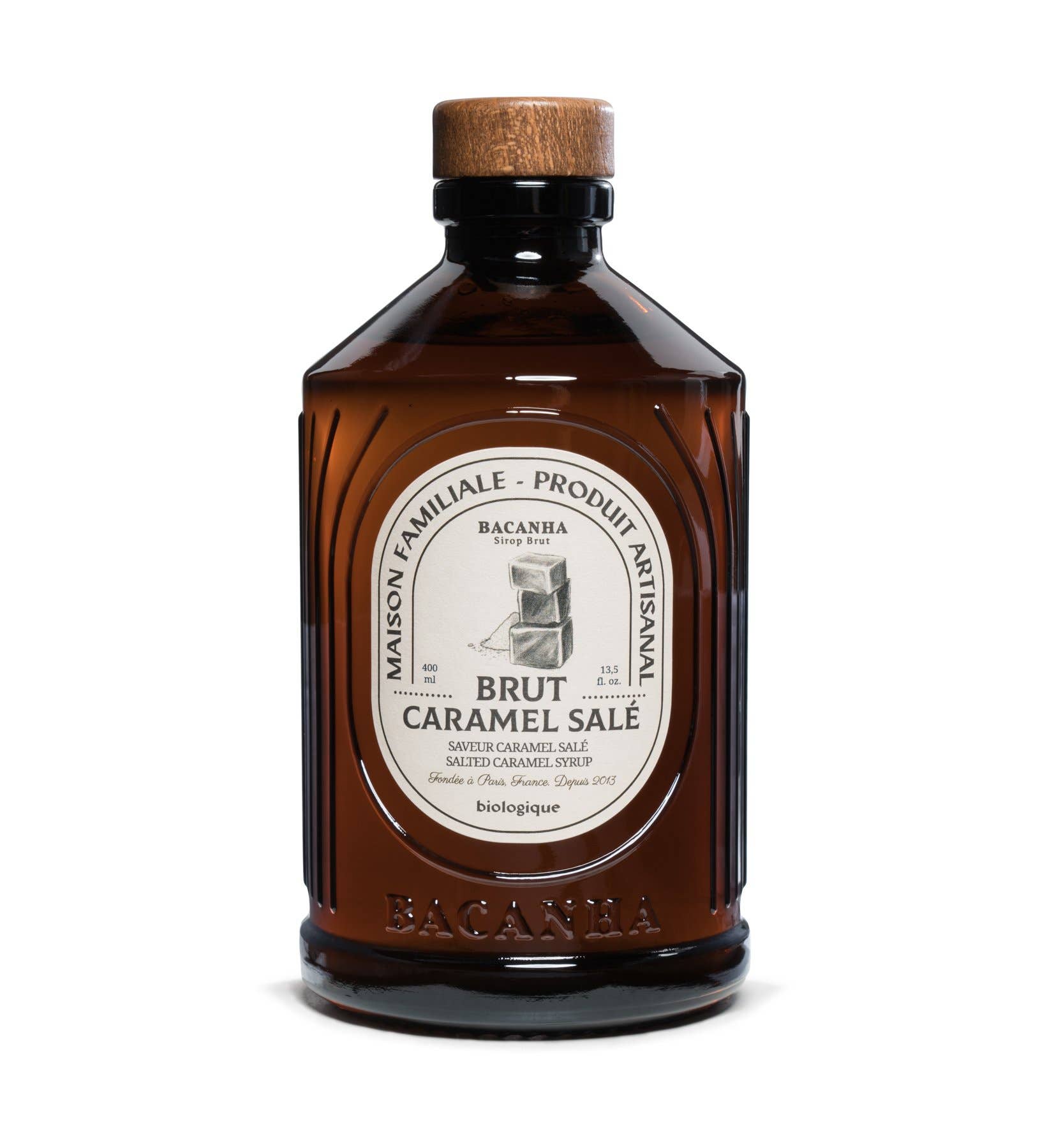 Bacanha - Raw Salted Caramel Syrup - Organisk - 400ml