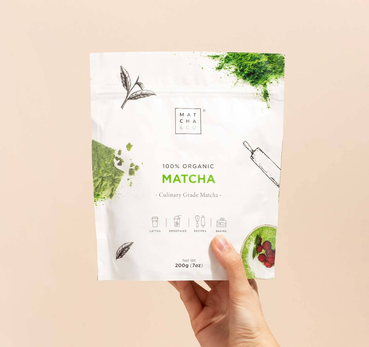 Matcha & CO – Matcha-tepulver til matlaging