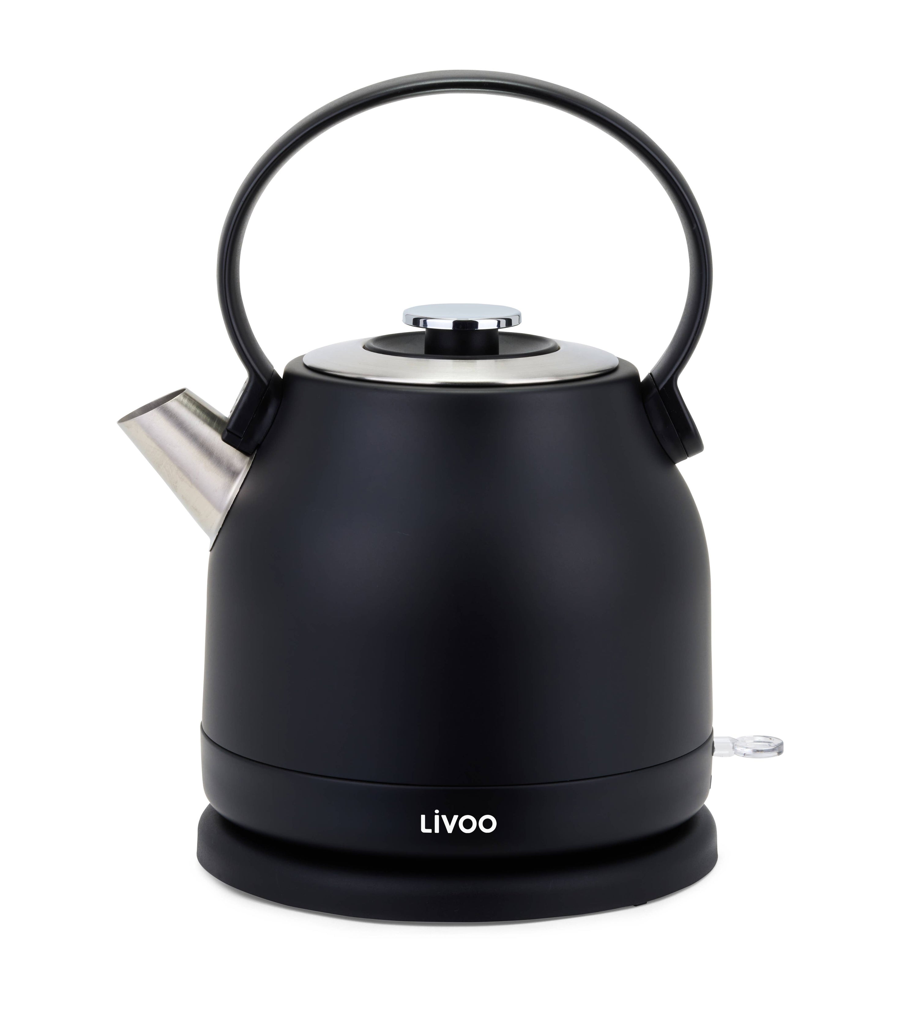 Livoo Retro Vannkoker - 1,5l - svart