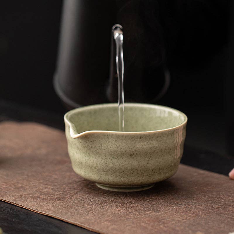 Gohobi – Keramisk matcha-sett 013 Hvit Hvit
