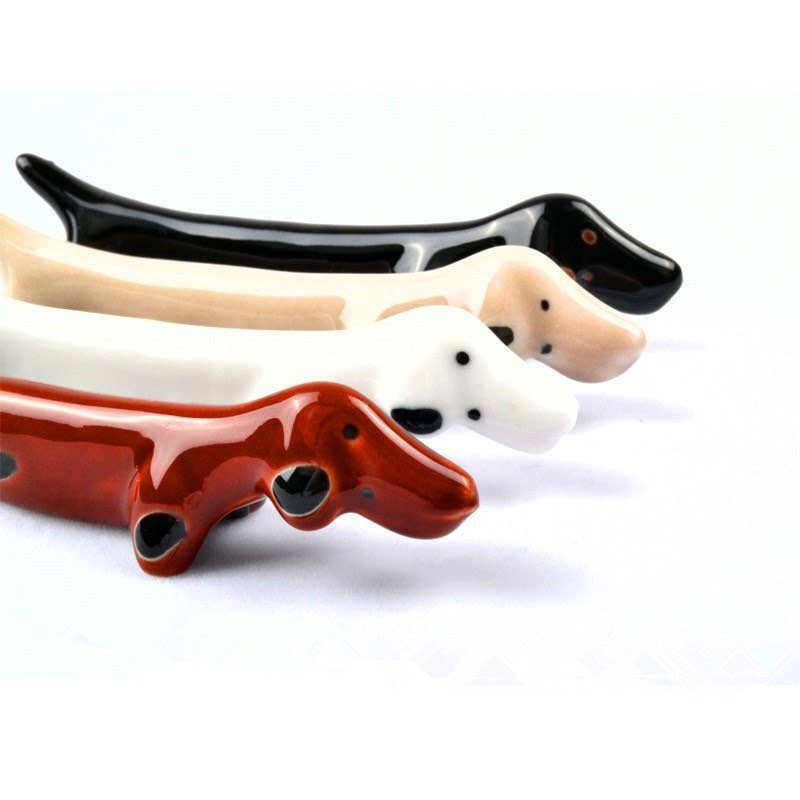 Gohobi - dachs-hund-spisepinneholder White