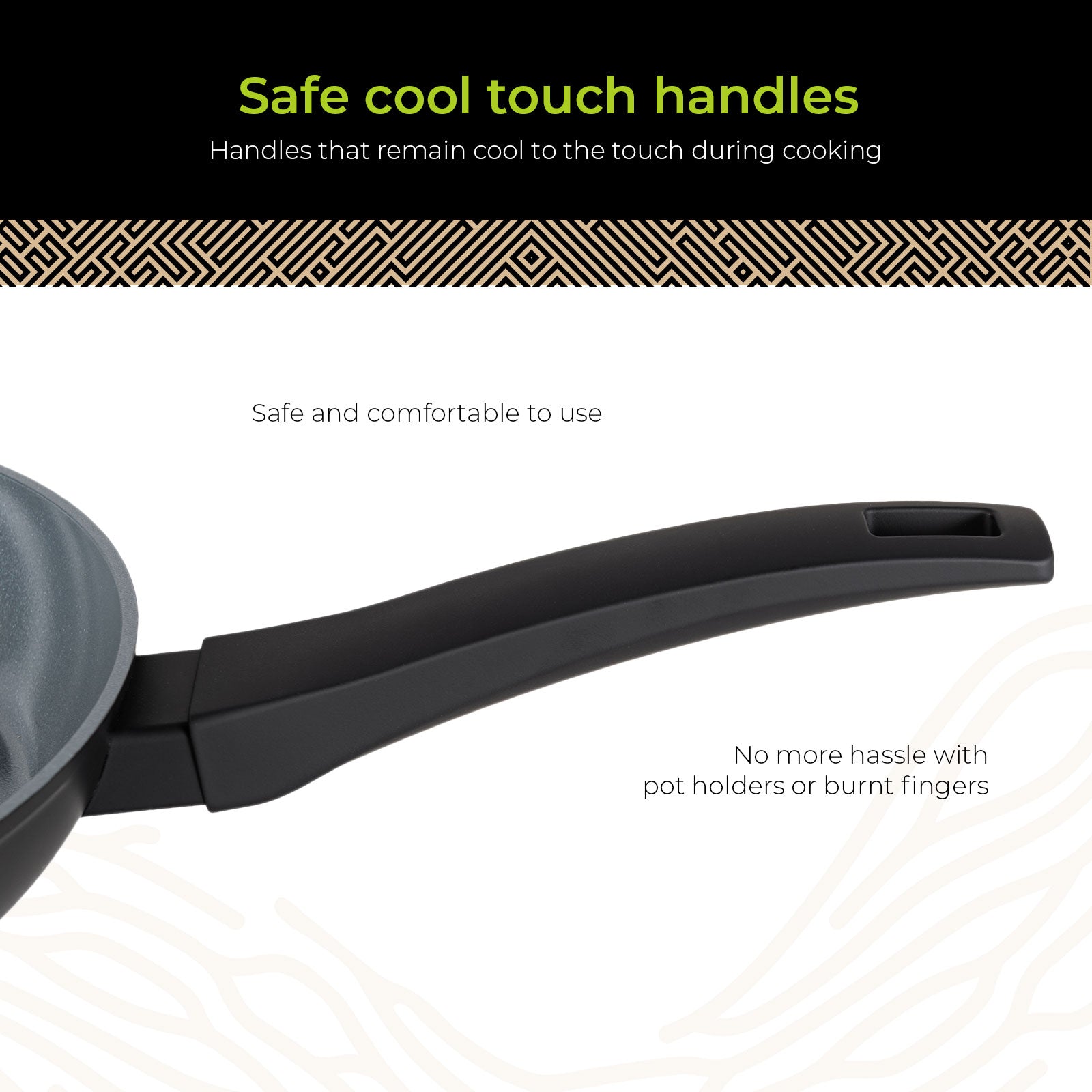 Be Living Delight - Grillpanne - Ø28cm - Svart