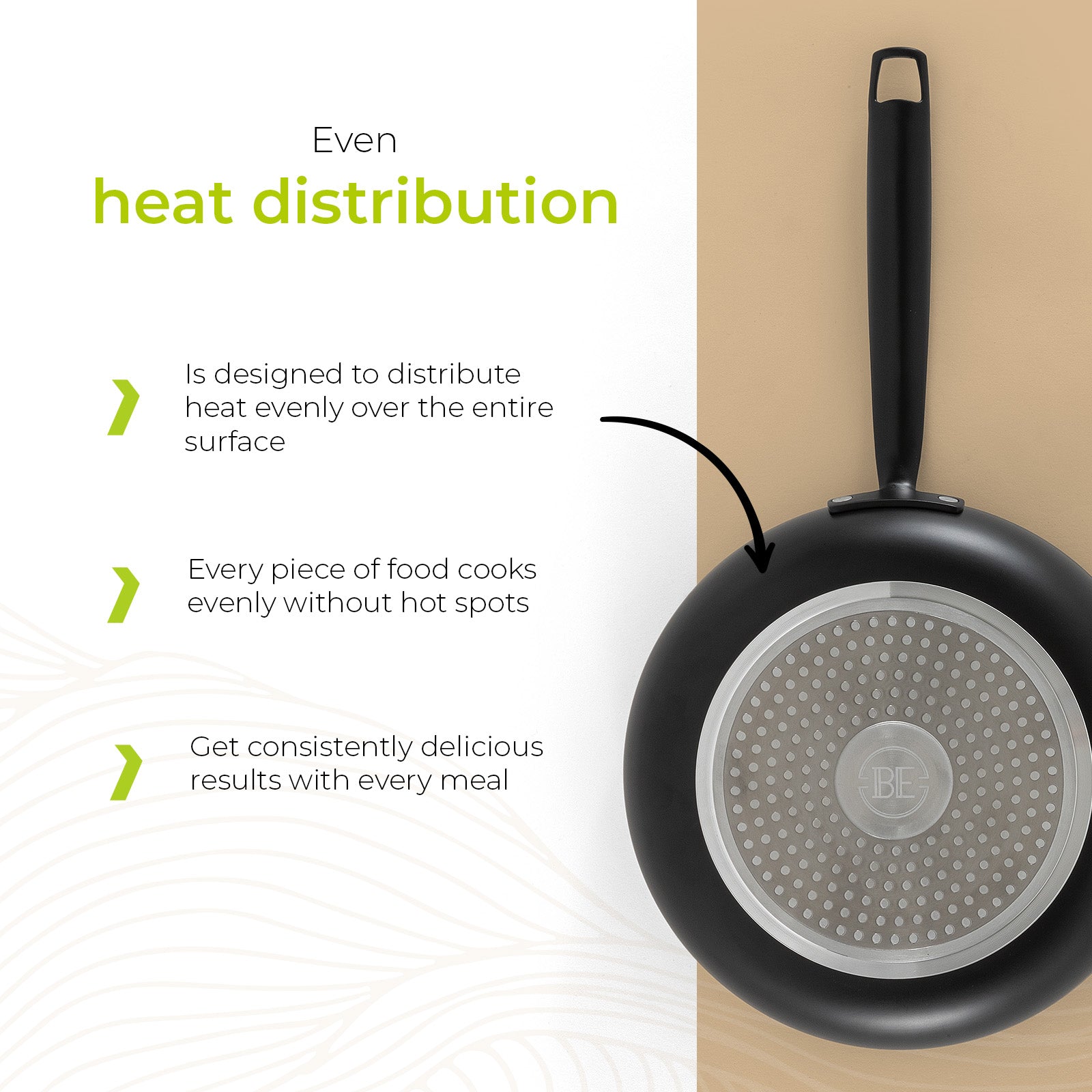 BE | LIVING Essential Stekepannesett 2 deler - Svart