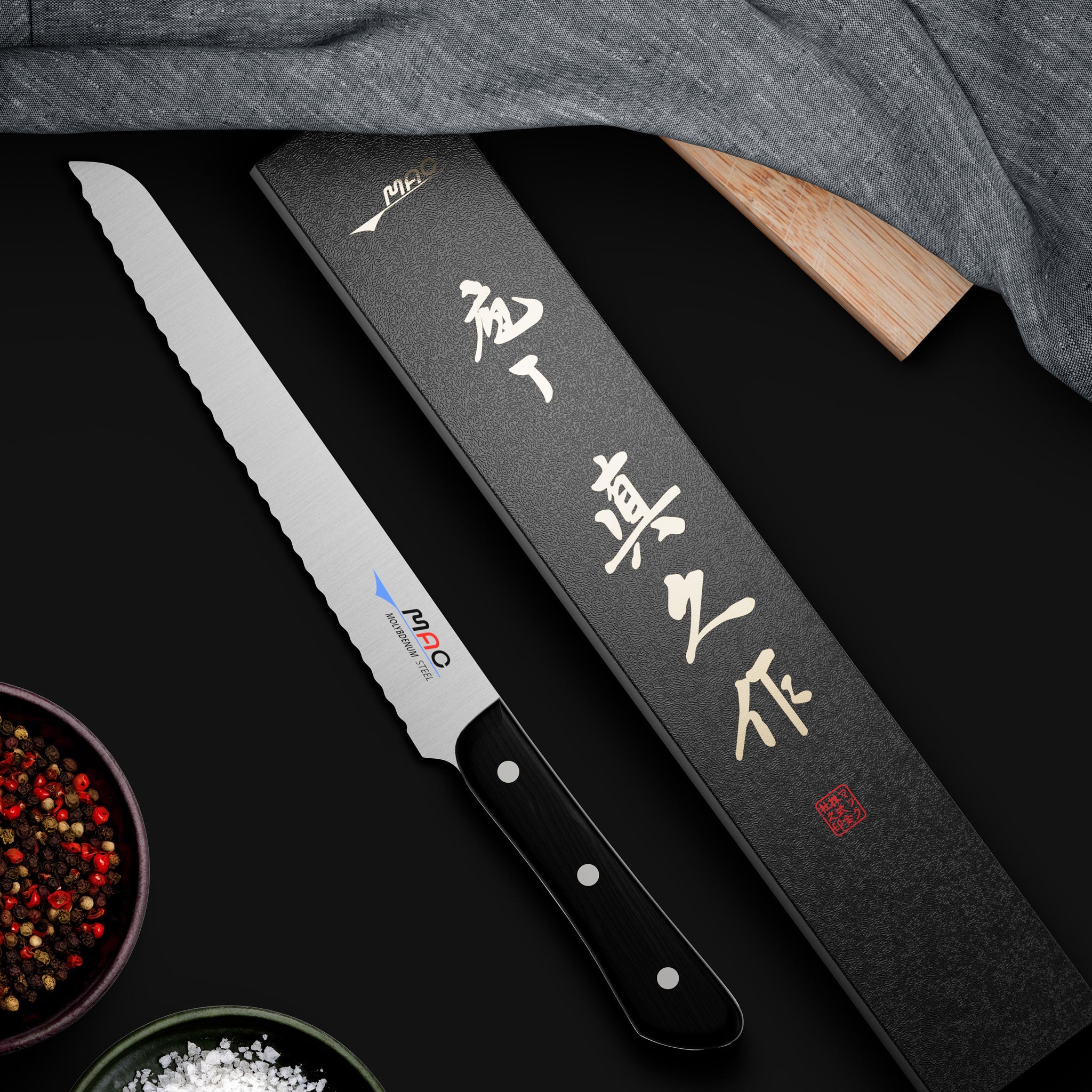 MAC Chef Brødkniv 22 cm
